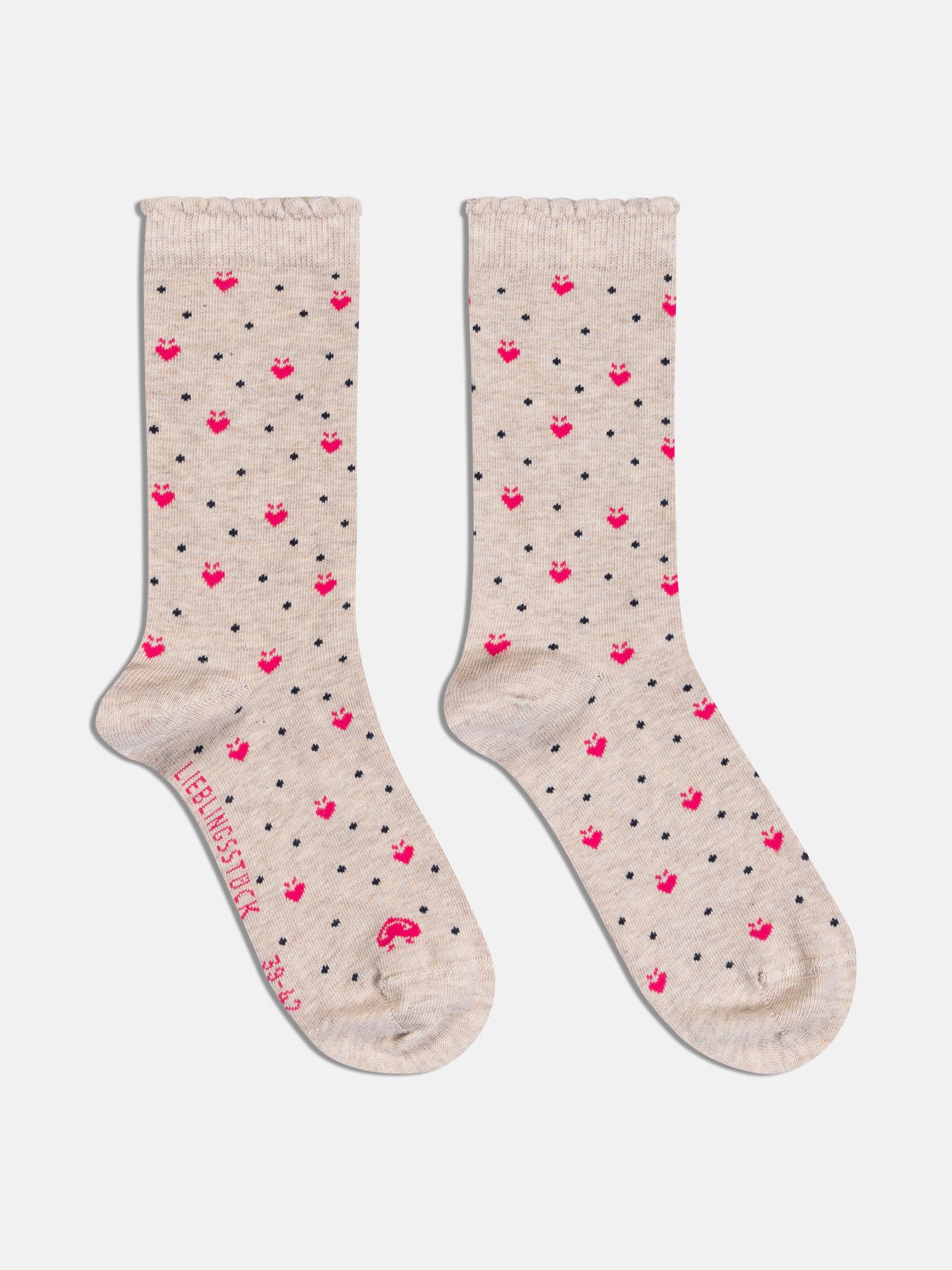 Lieblingsstück DorothyEP Socken white 3er Pack Herz