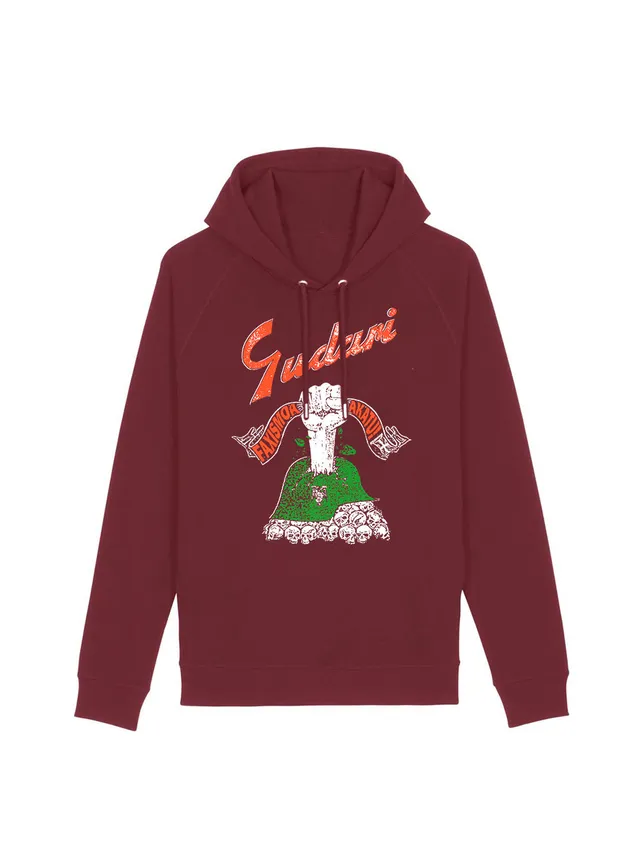 dna merch Gudari Basque Resistance Hoodie mit Print