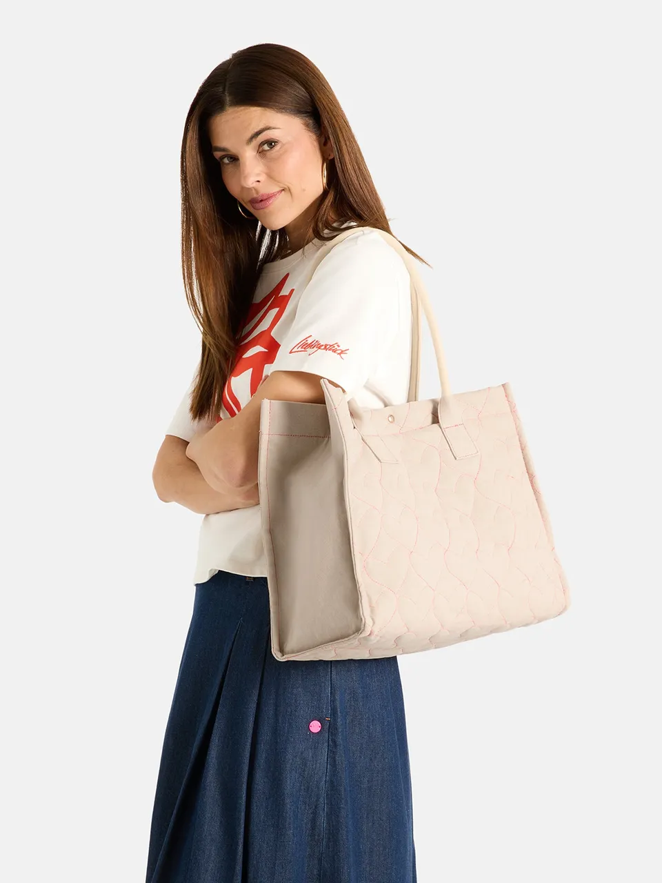 Lieblingsstück SaphiraL Tasche beige Baumwollmix