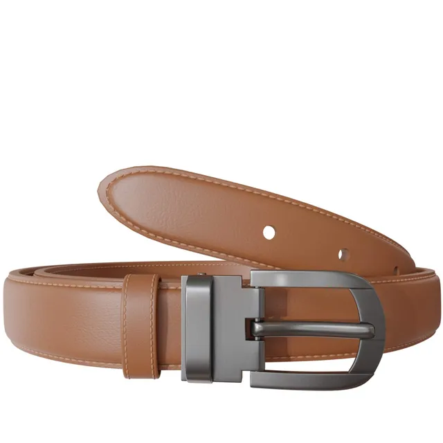 BEZLIT Herren Ledergürtel 3 cm Hellbraun Echtleder kürzbar