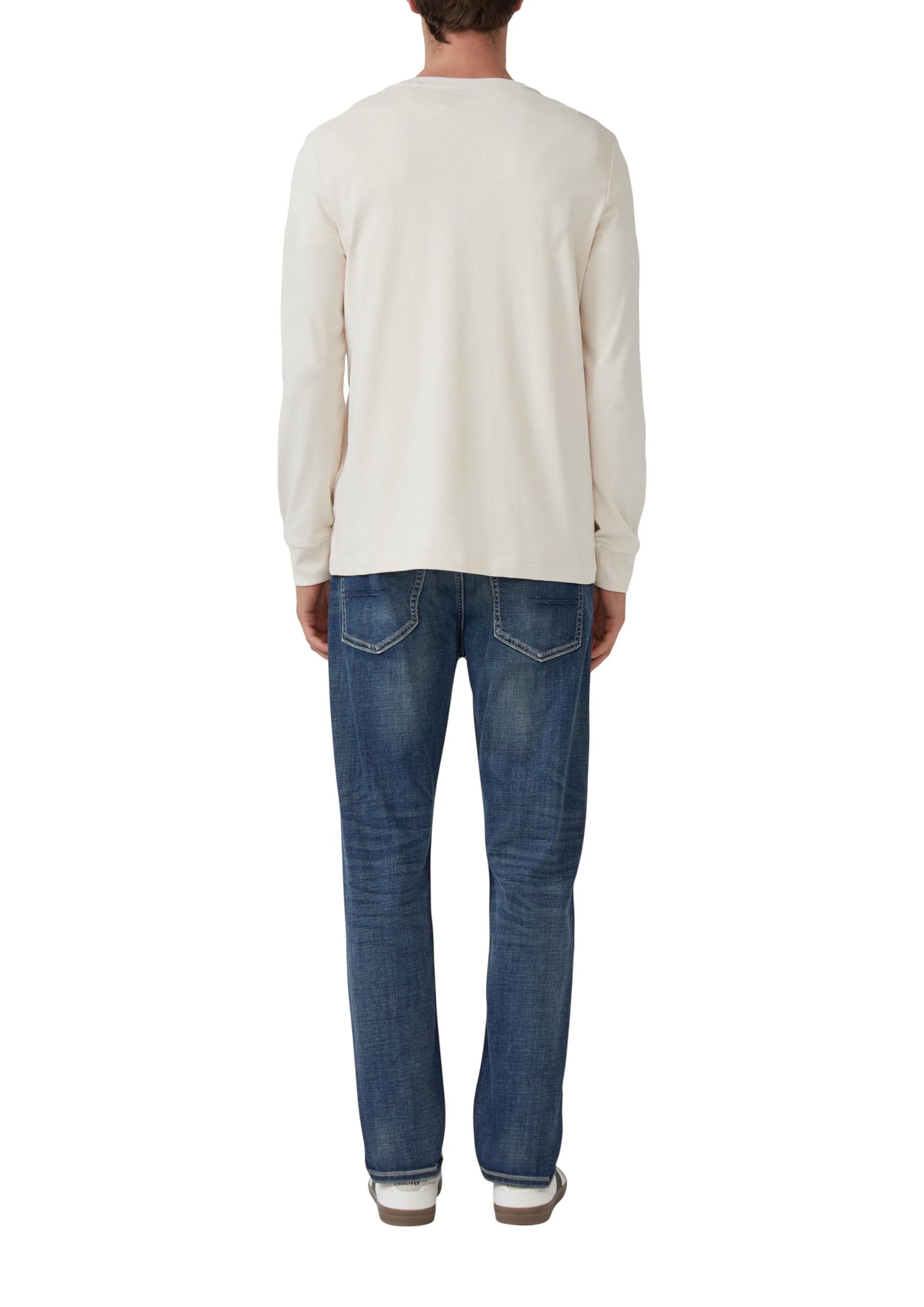 s.Oliver Longsleeve Baumwolle Logo Langarm