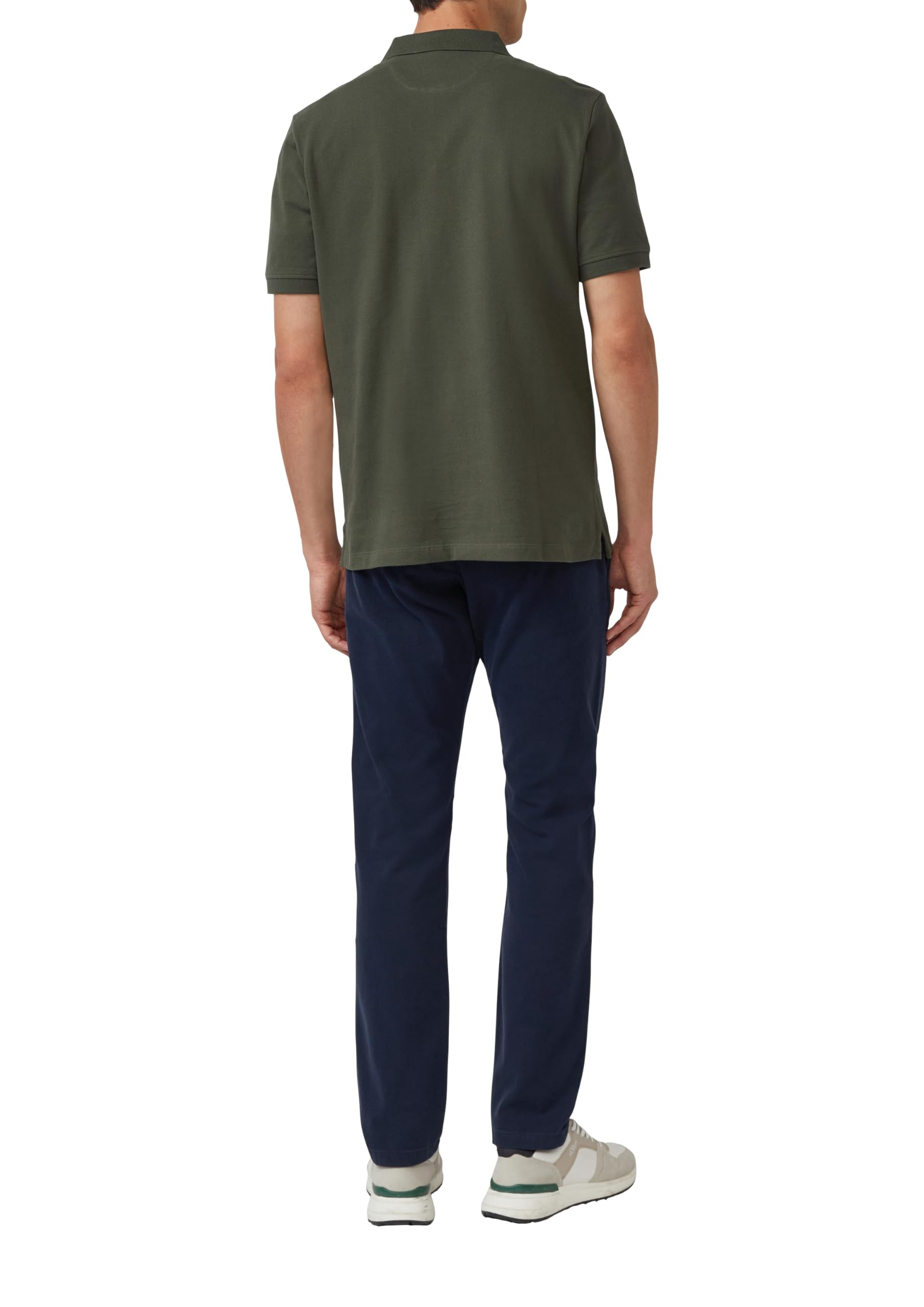 s.Oliver 2024581 Polohemd Olive 3XL aus Piqué-Baumwolle