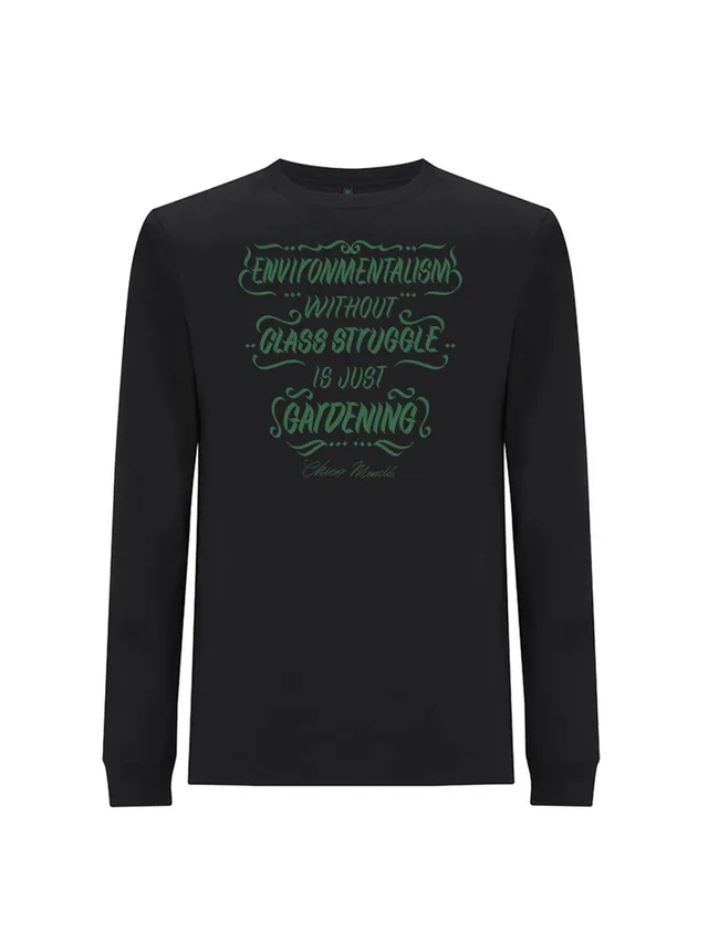 dna merch Chico Mendes Class Struggle Langarmshirt Bio