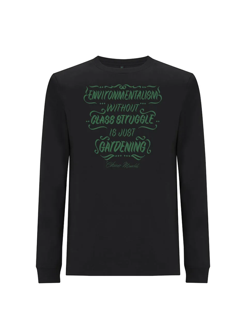 dna merch Chico Mendes Class Struggle Langarmshirt Bio