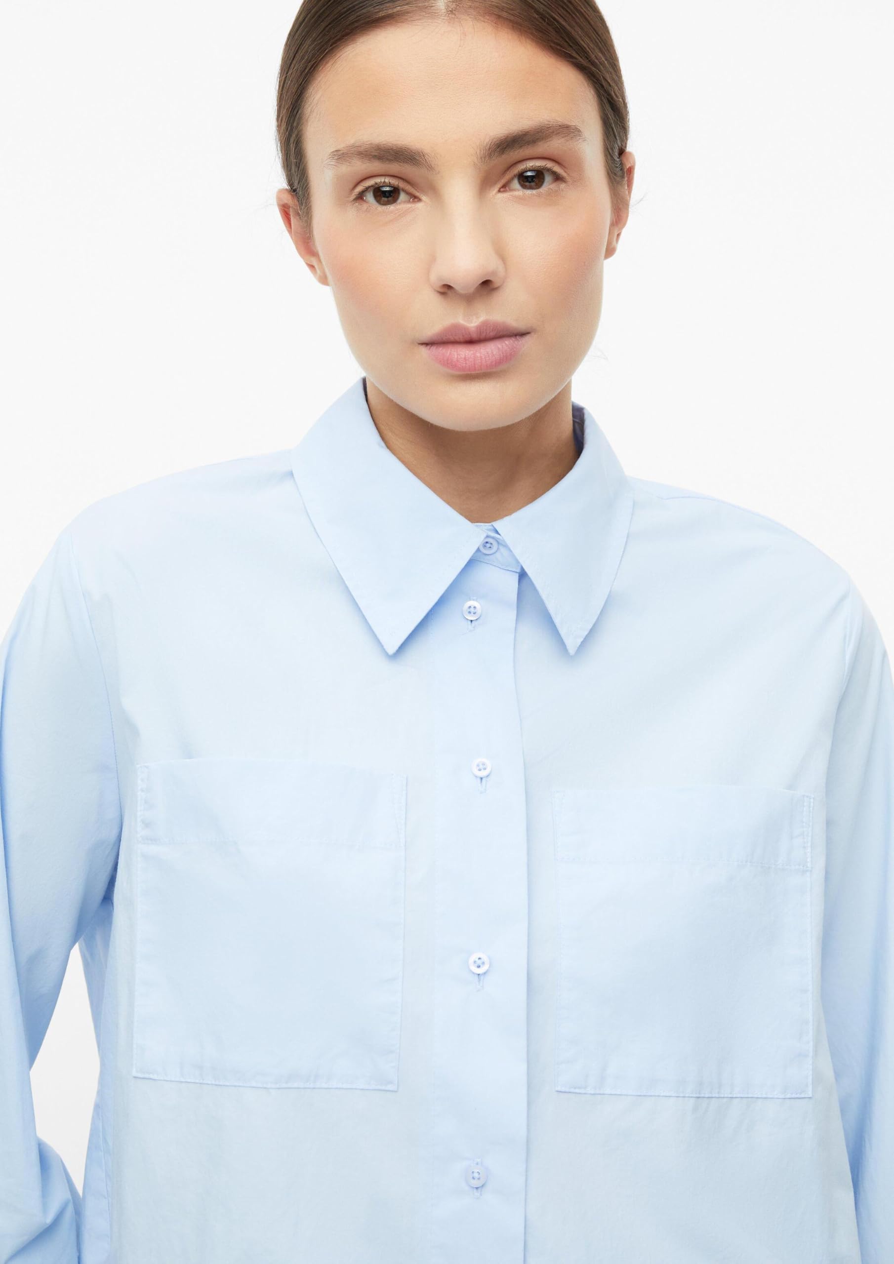 s.Oliver Bluse O-Shape verkürzt Blau 40