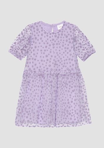 s.Oliver Junior Tüllkleid Glitzer lavendel Gr. 140