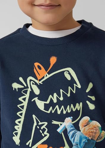 s.Oliver Jungen Sweatshirt Fotoprint kuschelig 1er Pack