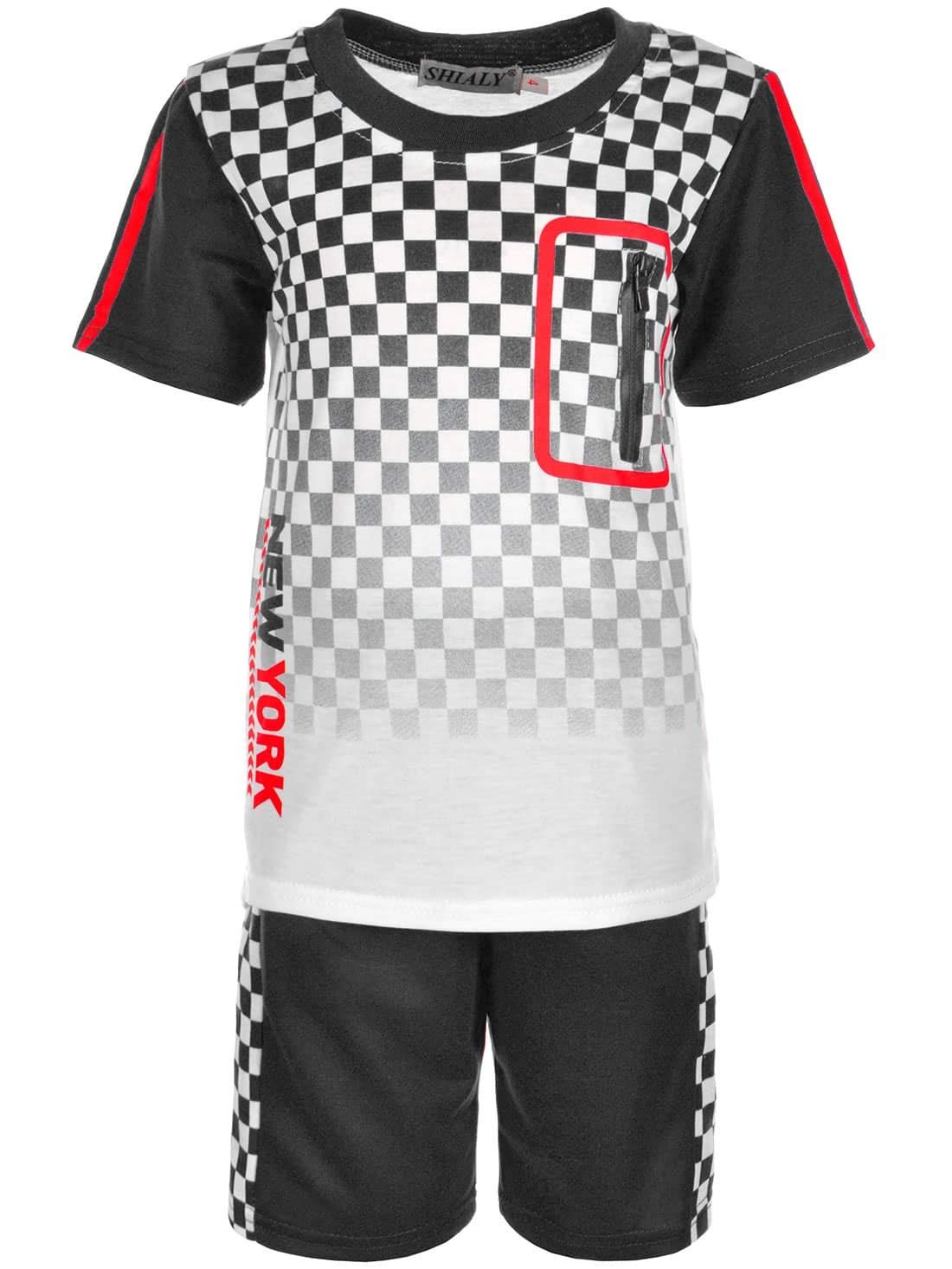 BEZLIT Sommer Set Jungen Blau 2-tlg kurz