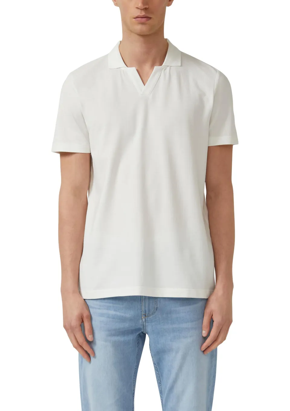 s.Oliver Junior Piqué-Poloshirt offener Kragen 3XL