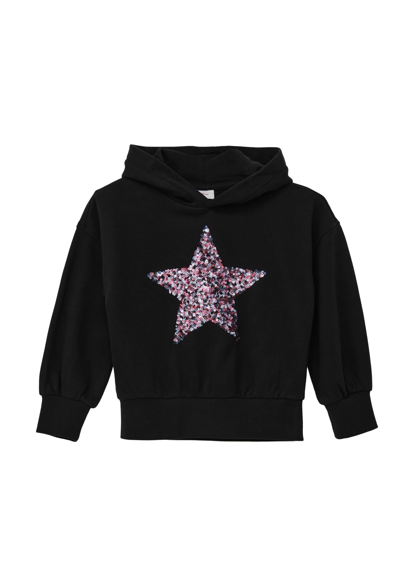 s.Oliver Junior Sweatshirt Pailletten-Stern Pink 92-98