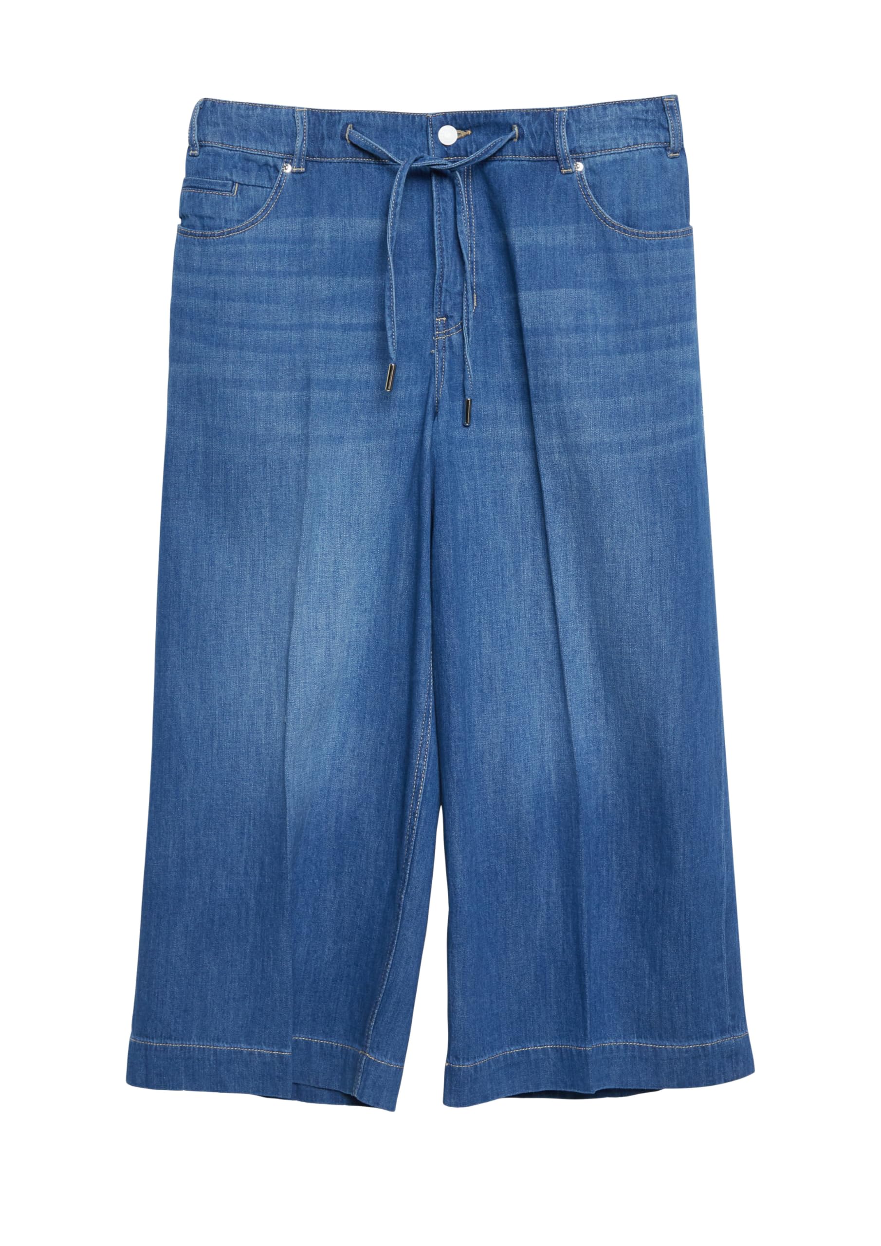 s.Oliver Red Label Culotte Jeans 34 High Rise Leinen
