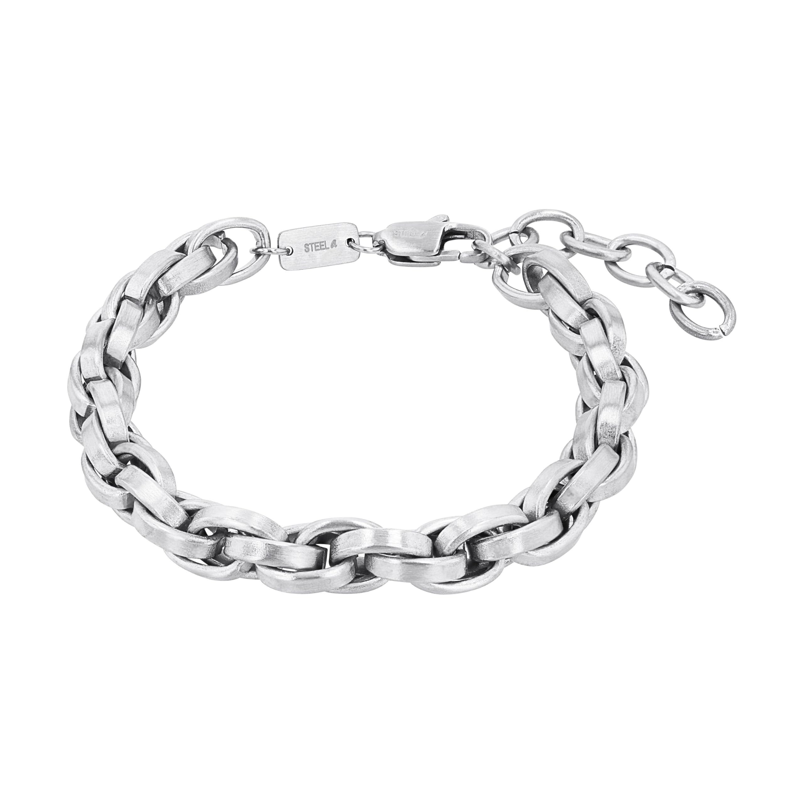 s.Oliver Venezianerkette Herren silber Edelstahl