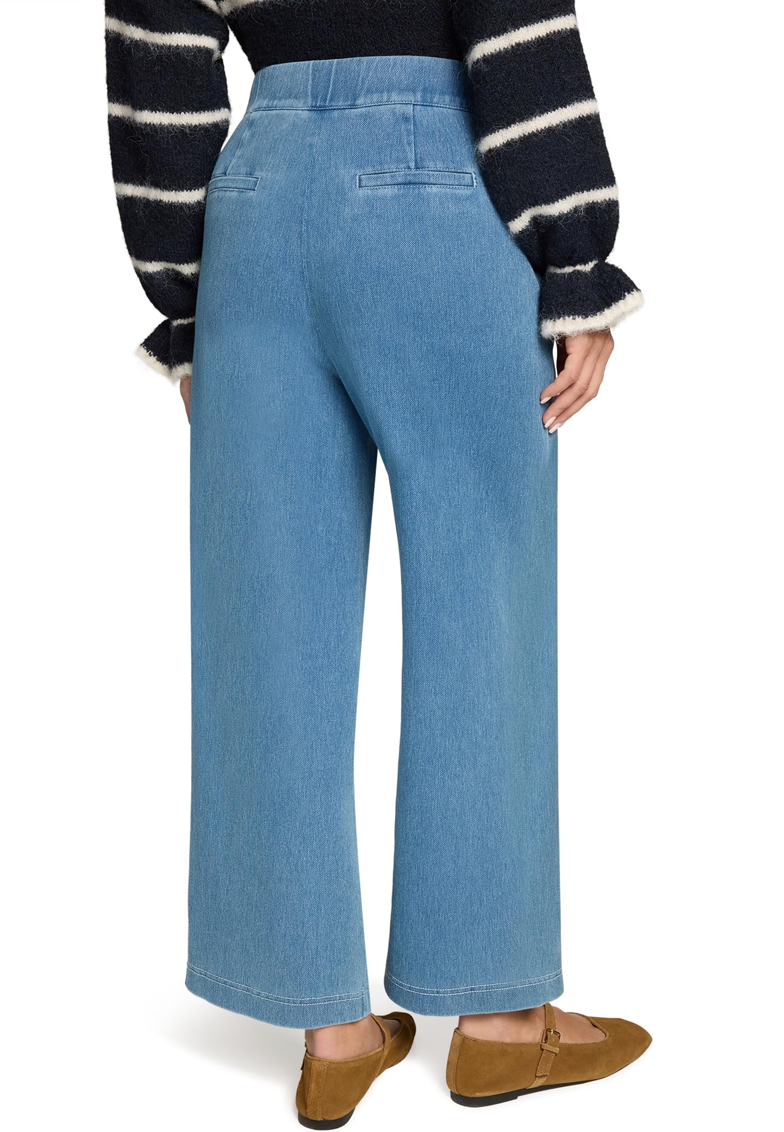 zero Jeans elastischer Bund 26 Inch Damenjeans 40 Blue Denim bequem