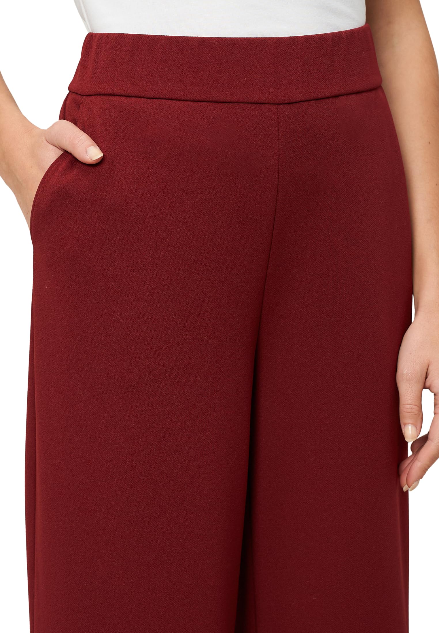 zero Malou Basic-Hose 7/8 Cabernet Gr.40