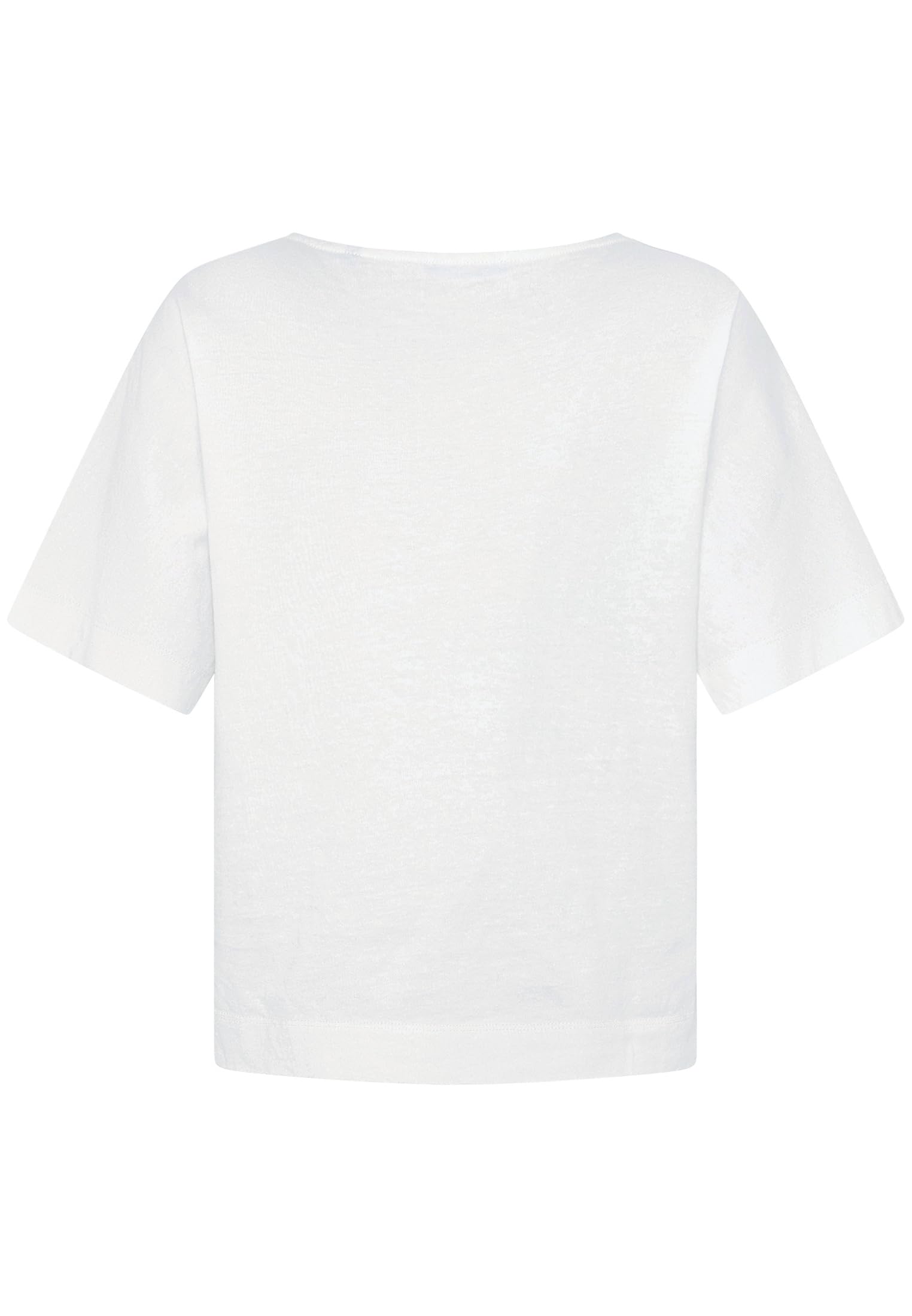 zero Baumwoll-T-Shirt Stickerei Cream Gr. 38
