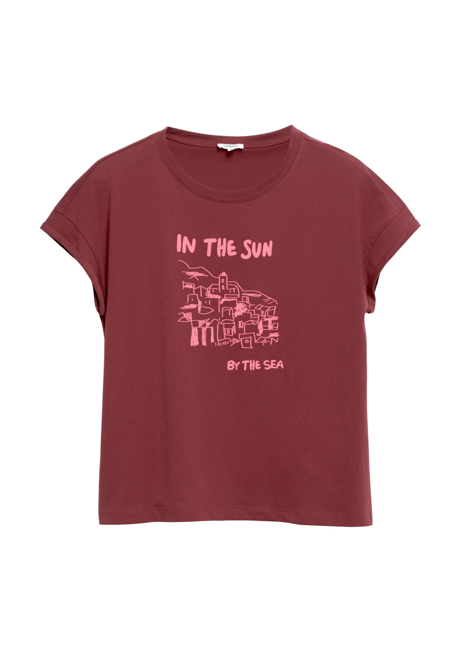 s.Oliver RED LABEL T-Shirt Damen Ärmellos Frontprint