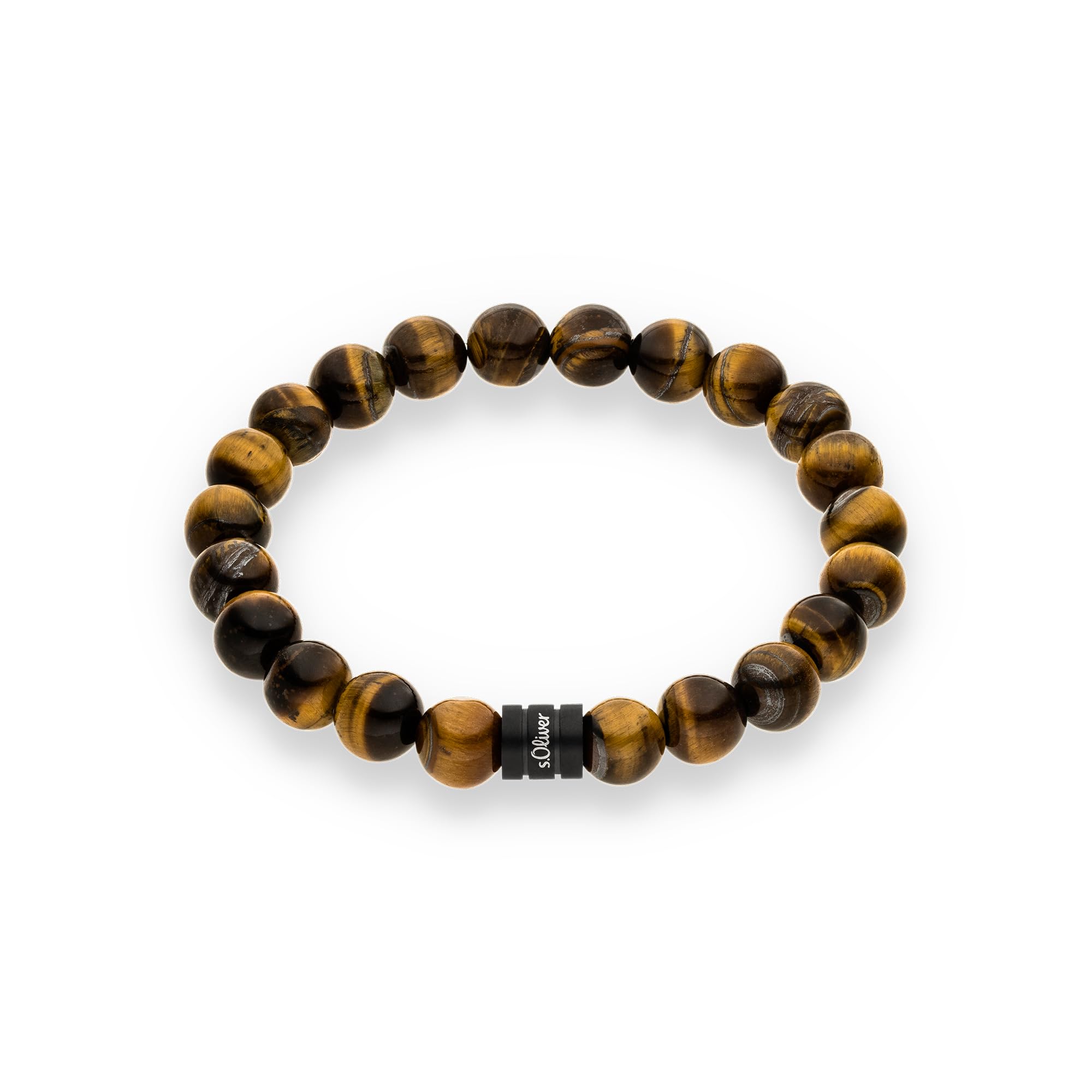 s.Oliver RED LABEL Beads Armband grau/blau Herren