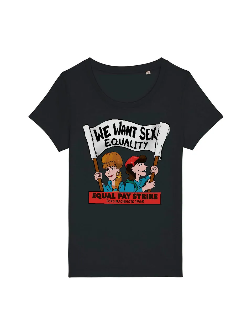dna merch Ford Dagenham Women Strike T-Shirt
