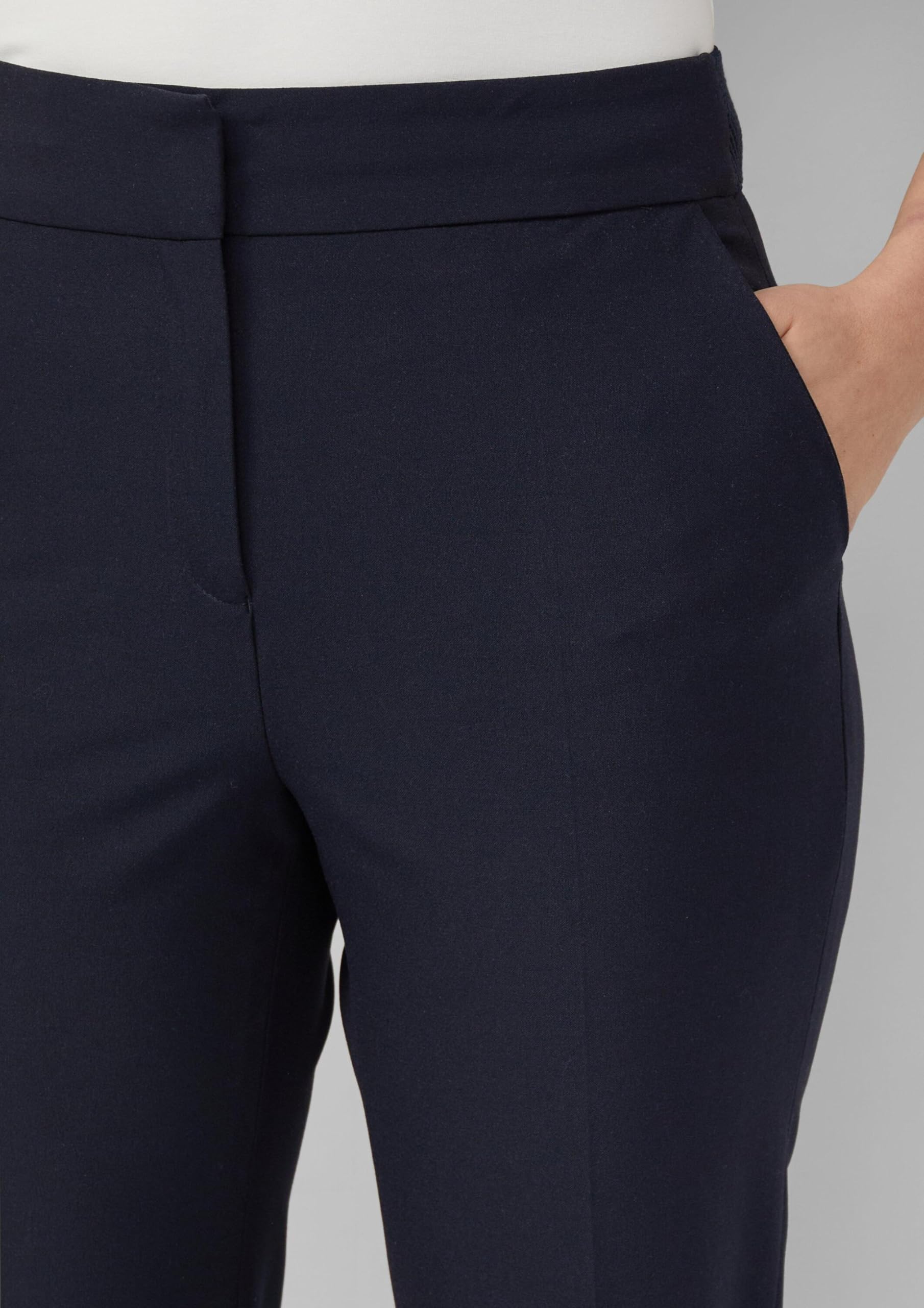 s.Oliver 2175698 Hose Slim Fit 7/8 Größe 38 navy