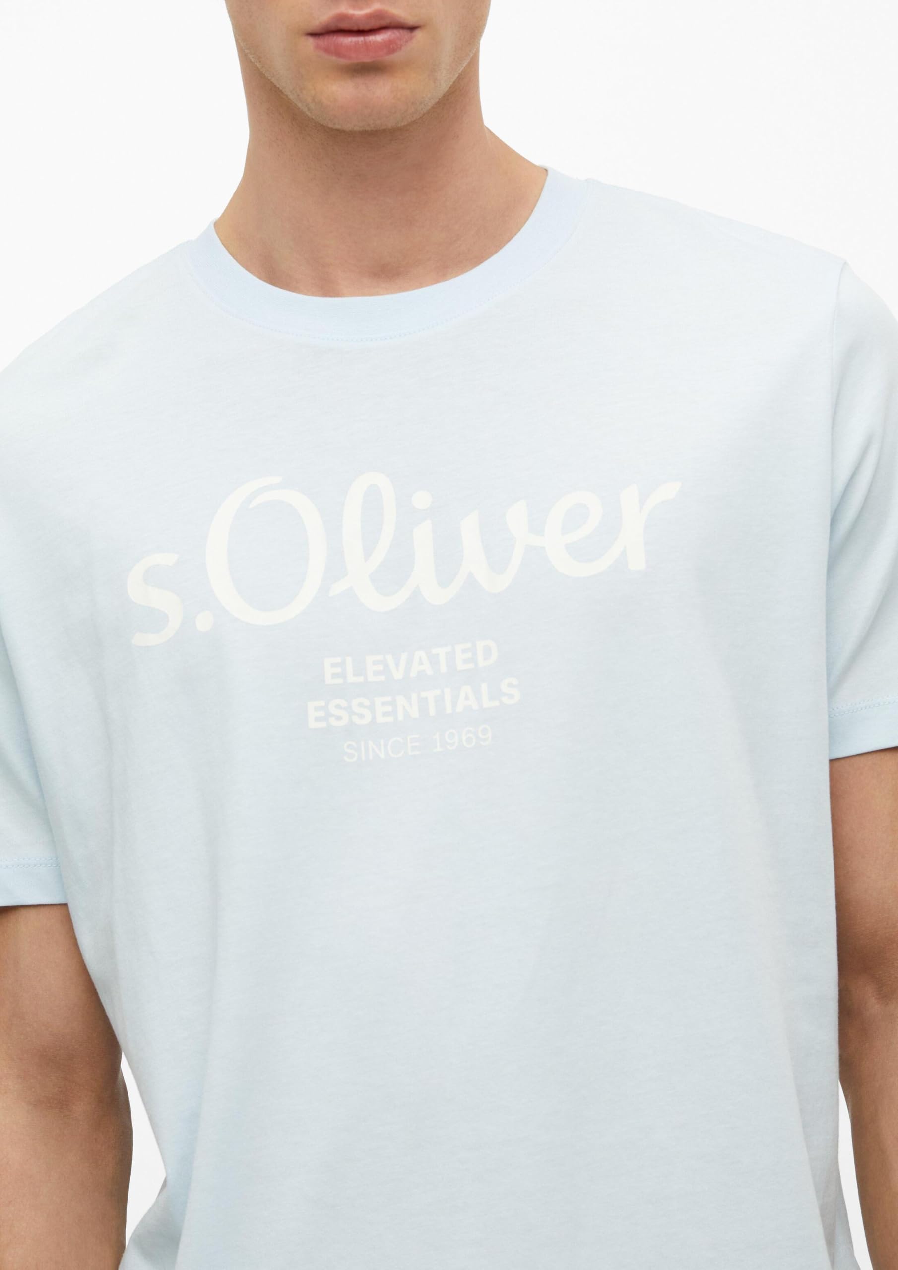 s.Oliver Junior T-Shirt 3XL Logo-Print Baumwolle