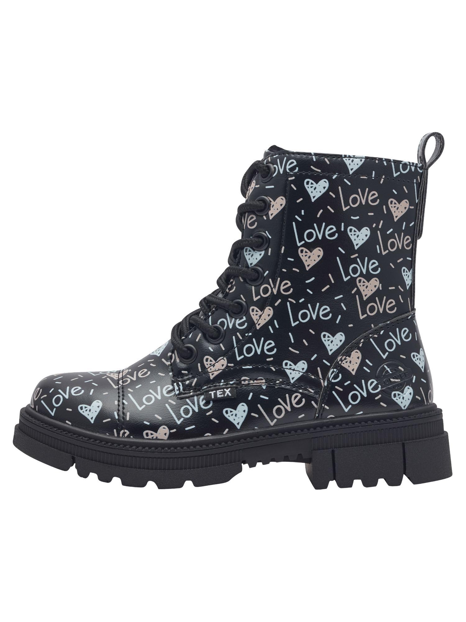 s.Oliver WL Lace Boot 5-46207-43 Schneestiefel 31 Black Comb warm