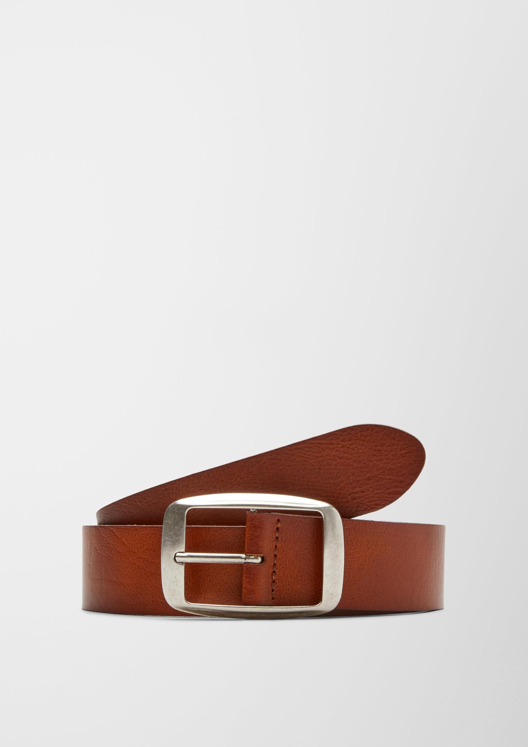 s.Oliver RED LABEL Taillengürtel Leder 105 schwarz