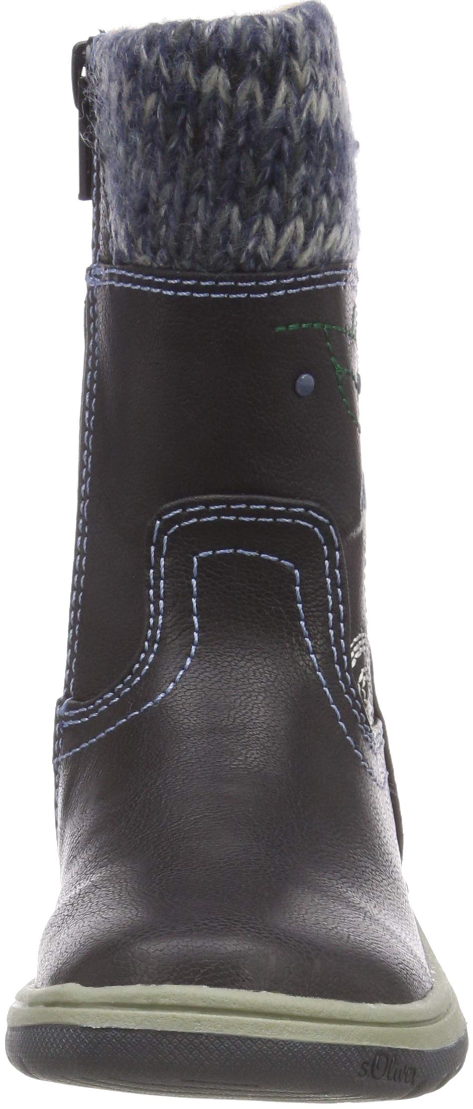 s.Oliver 36410-21 Mädchen Schneestiefel navy 25 EU
