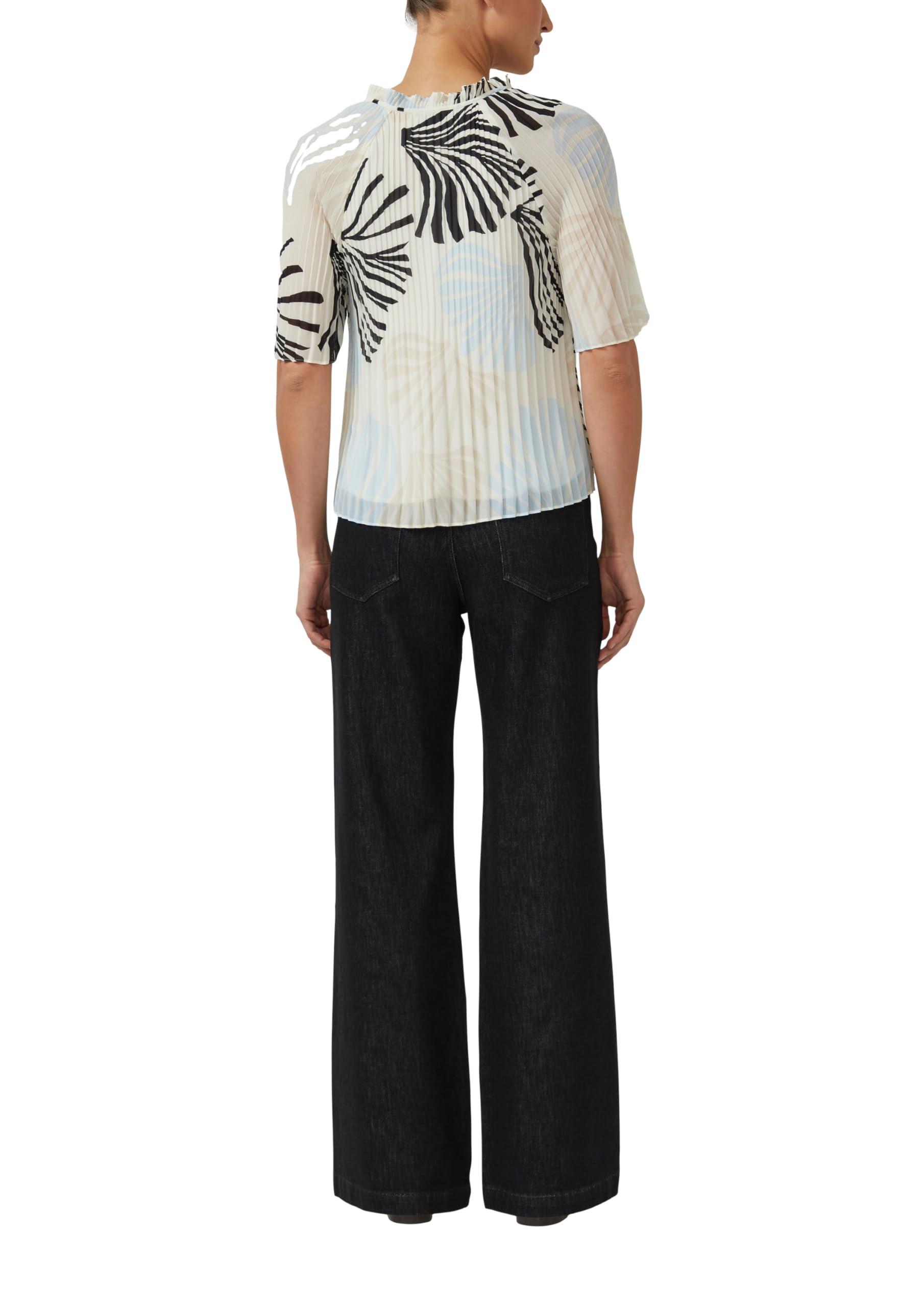 s.Oliver Black Label 2175250 Plissée-Bluse 03a5 Gr. 42