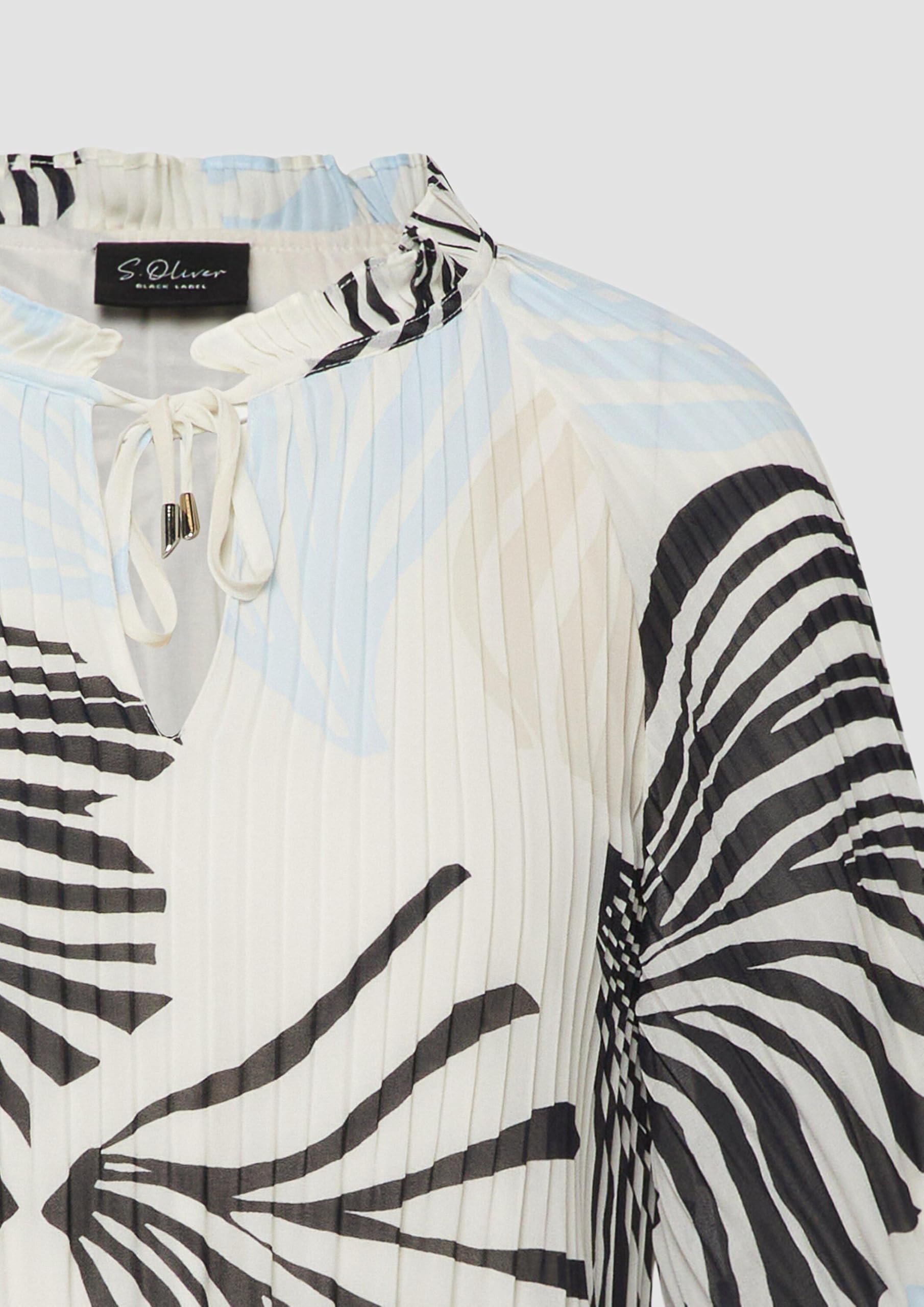 s.Oliver Black Label 2175250 Plissée-Bluse 03a5 Gr. 42
