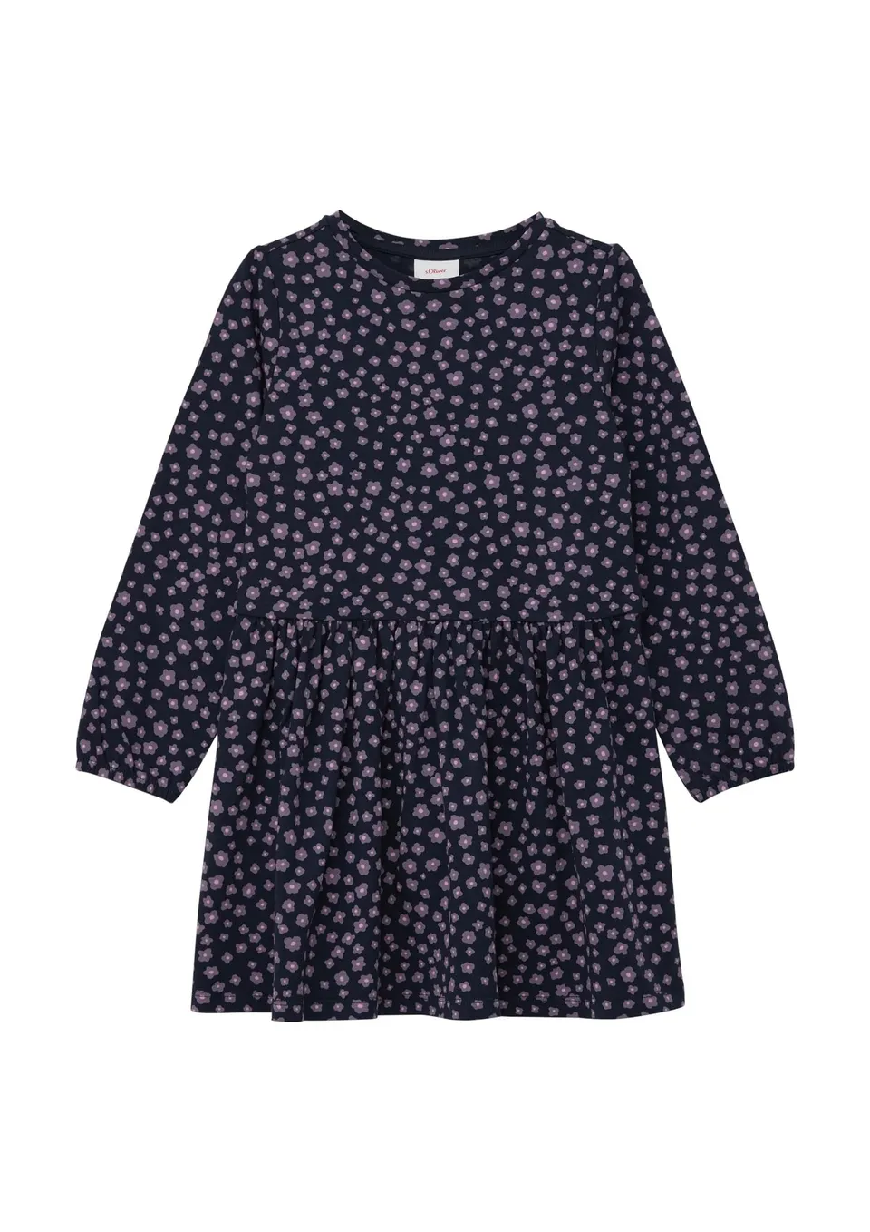 s.Oliver Junior Kinderkleid Gr. 92 Alloverprint Baumwolle