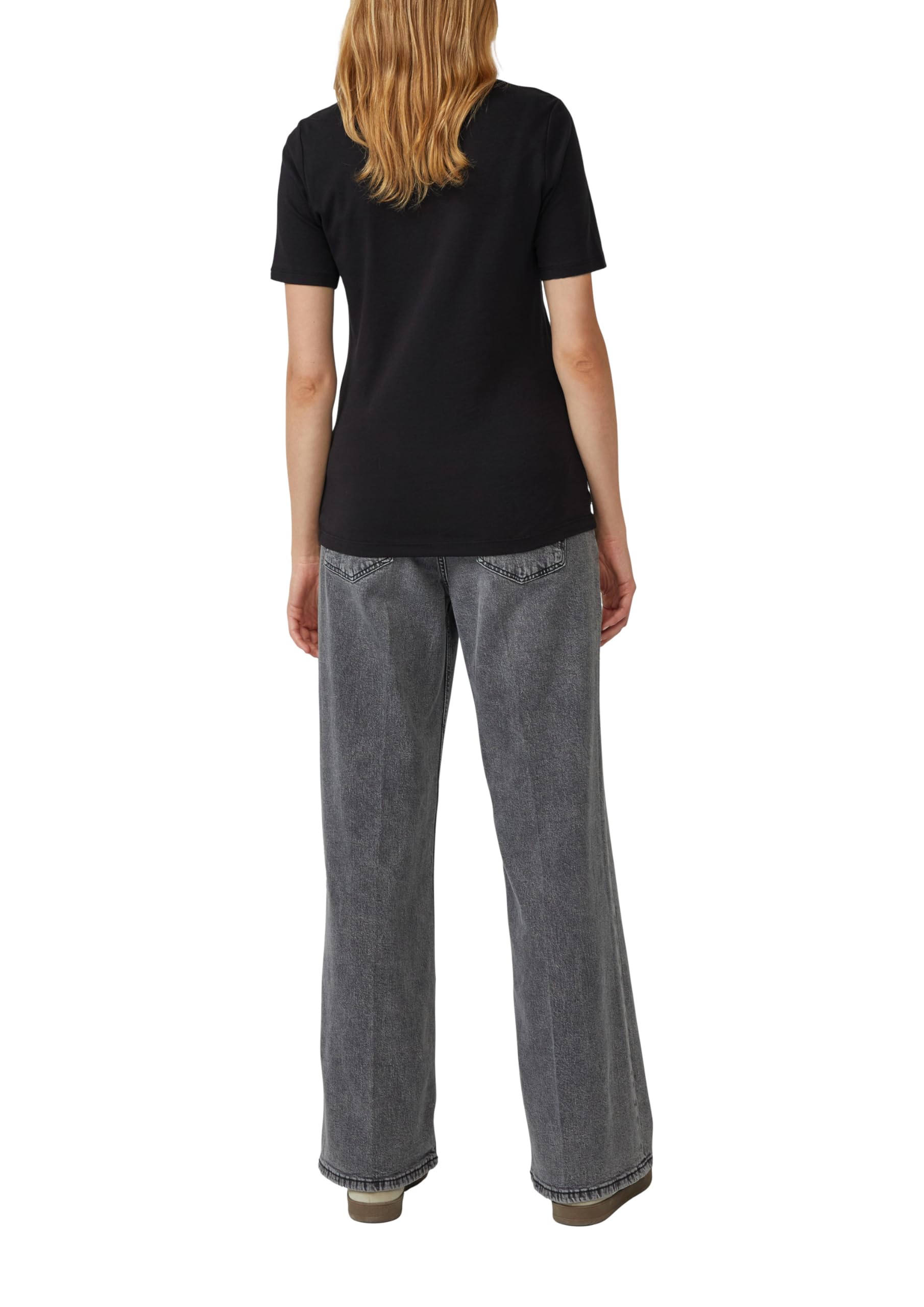 s.Oliver T-Shirt Interlockjersey Slim Fit Rundhals uni