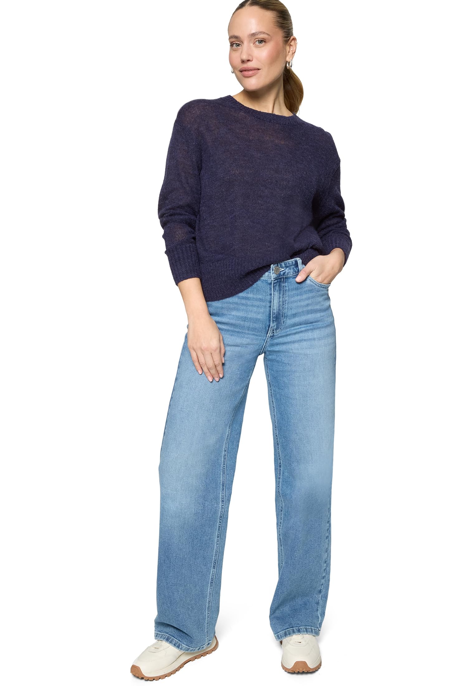 zero Pullover Alpakawolle Damen Hydrangea Gr.40