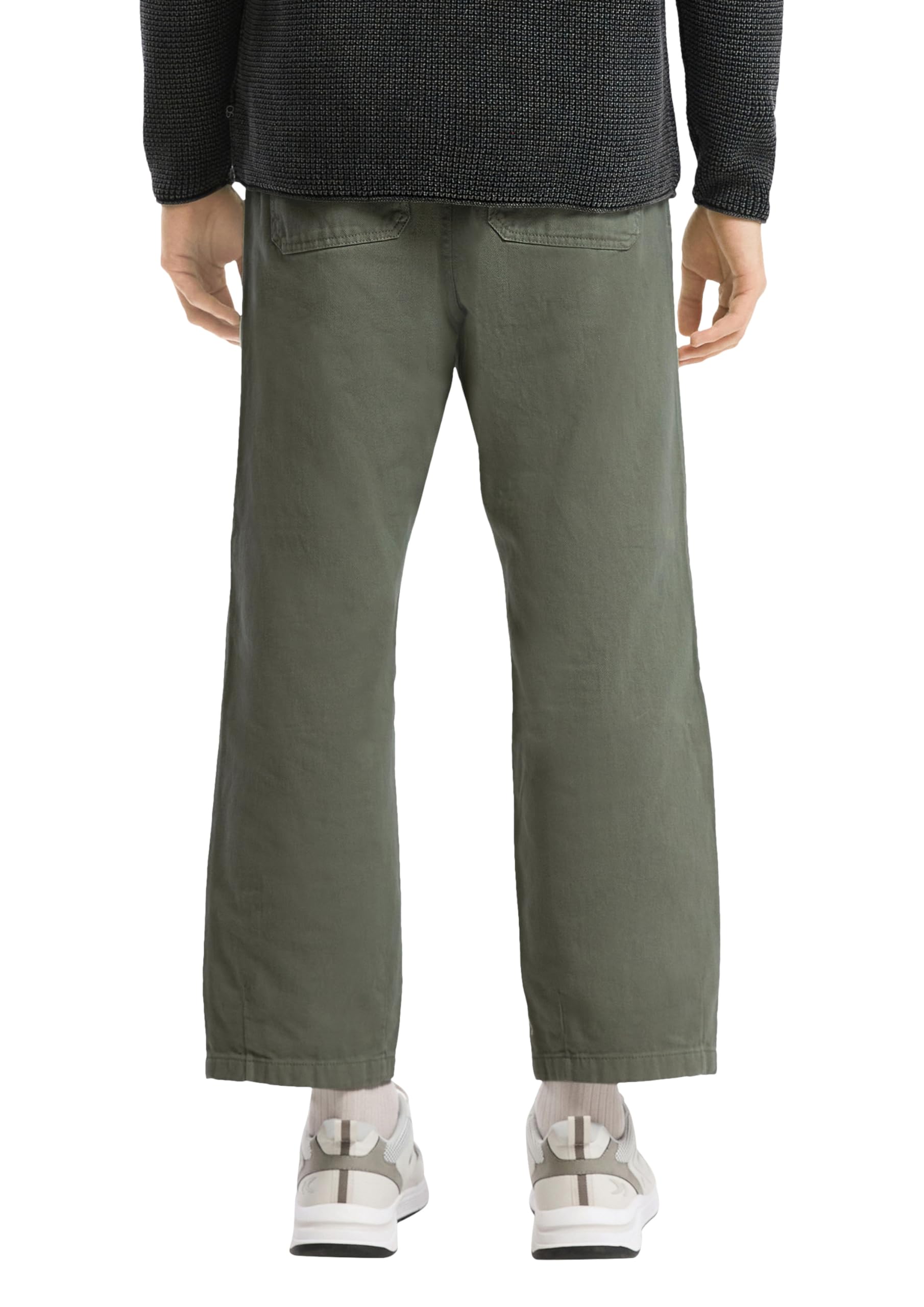 QS Cord Jogpants Damen Olivgrün Gr. L Cordhose