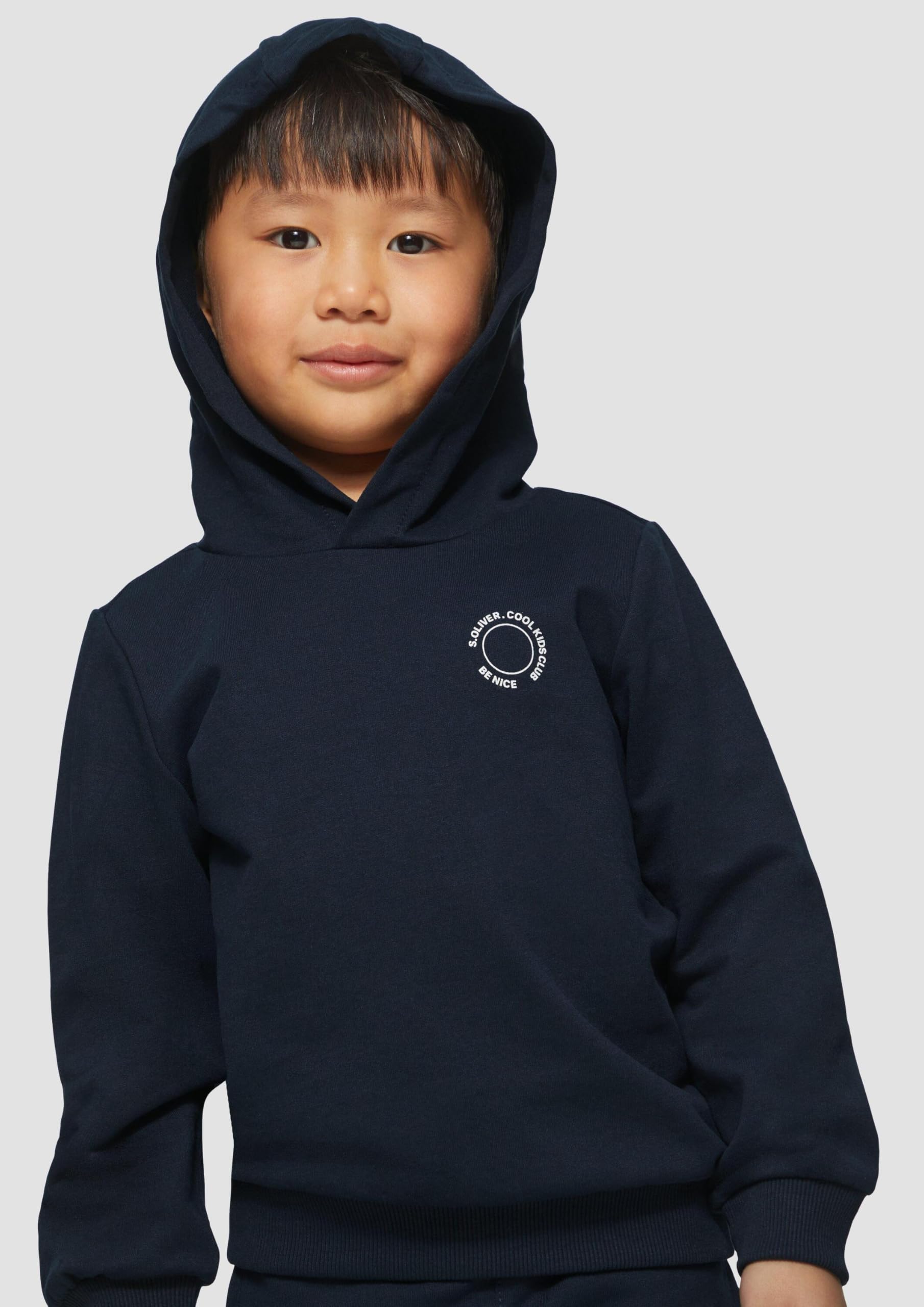 s.Oliver Red Label Hoodie 116-122 helles Sand Kapuze