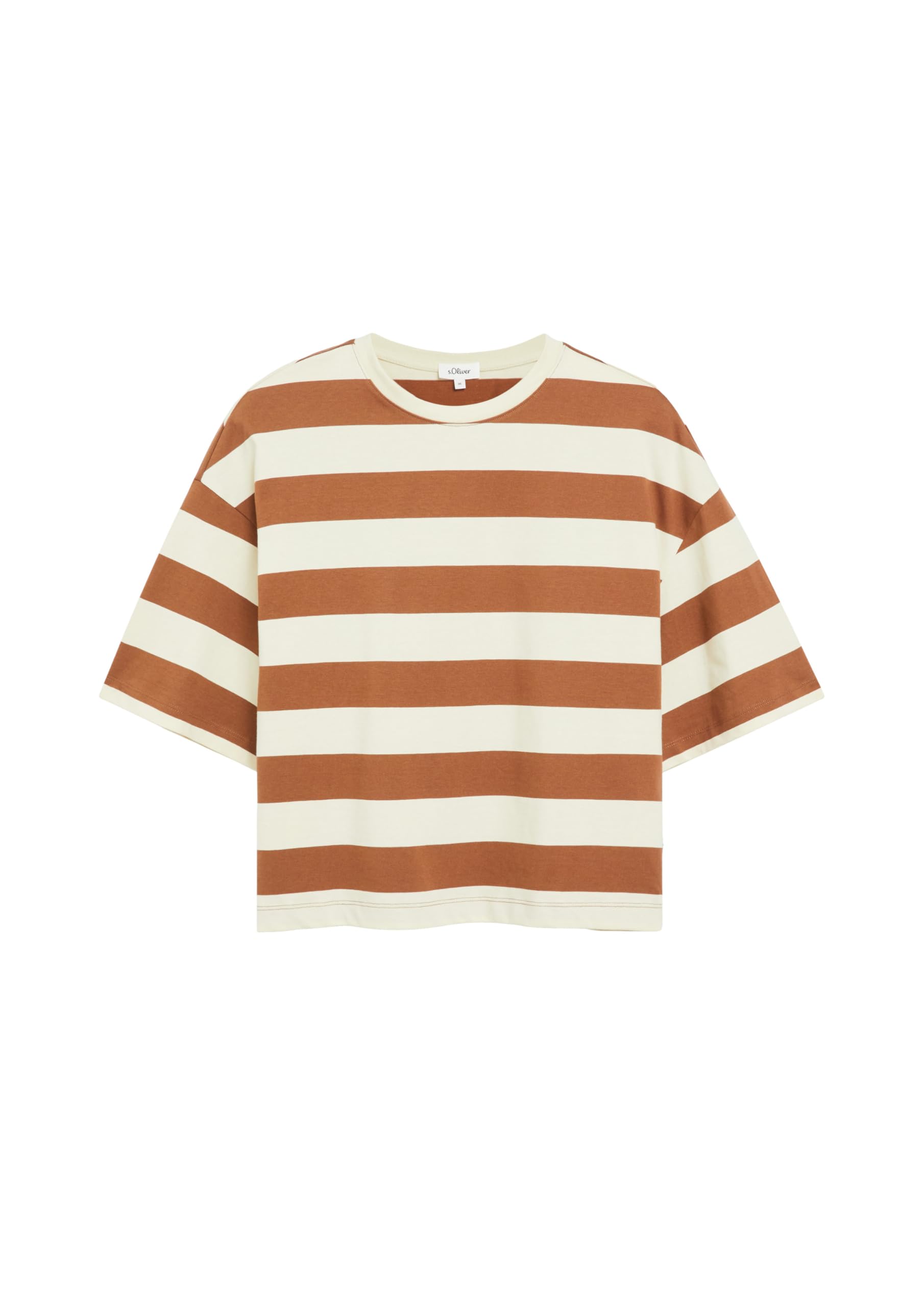 s.Oliver RED LABEL Oversize T-Shirt 38 gestreift Patch