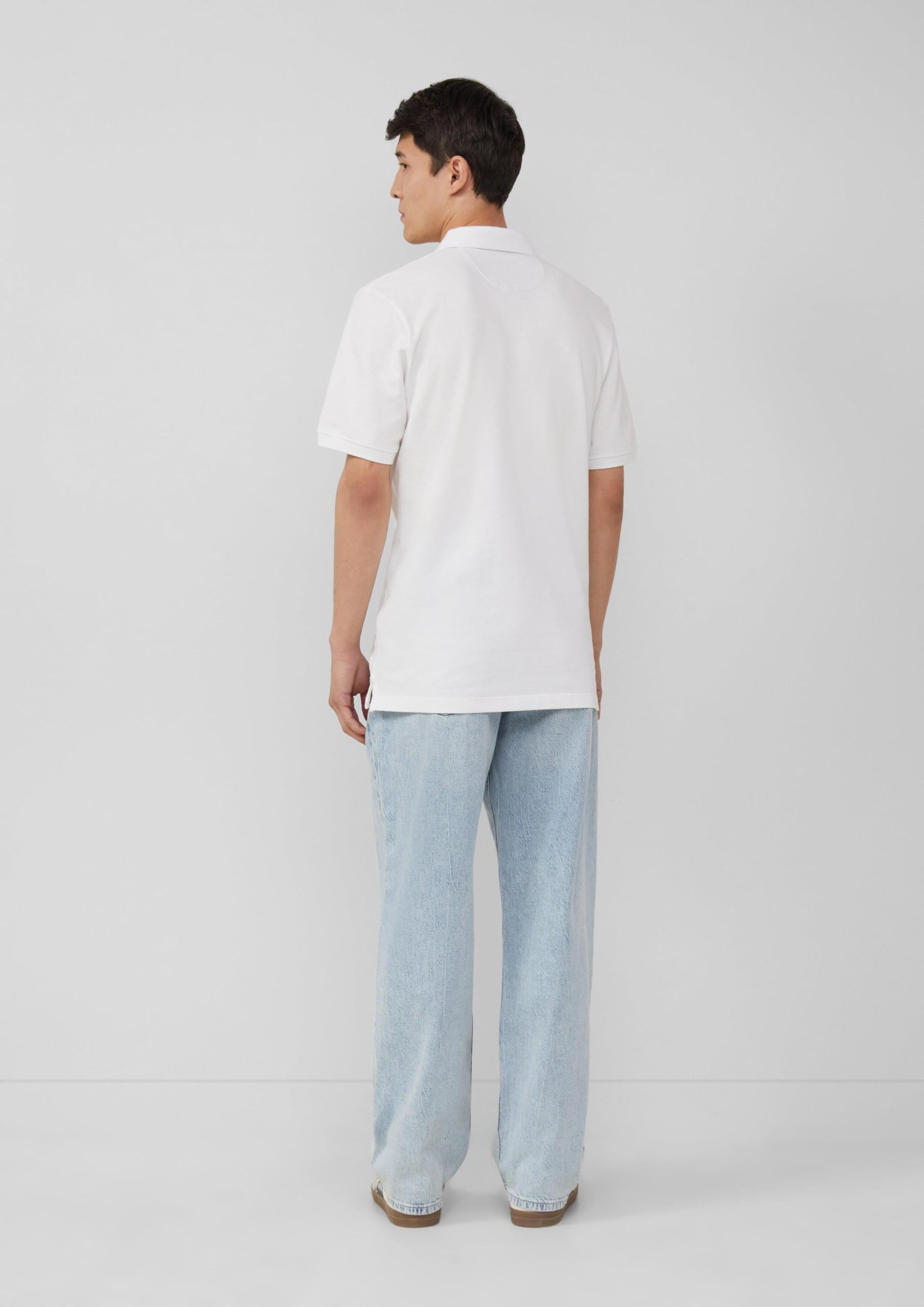 s.Oliver Junior Poloshirt aus Baumwollpiqué kurzarm Baumwolle