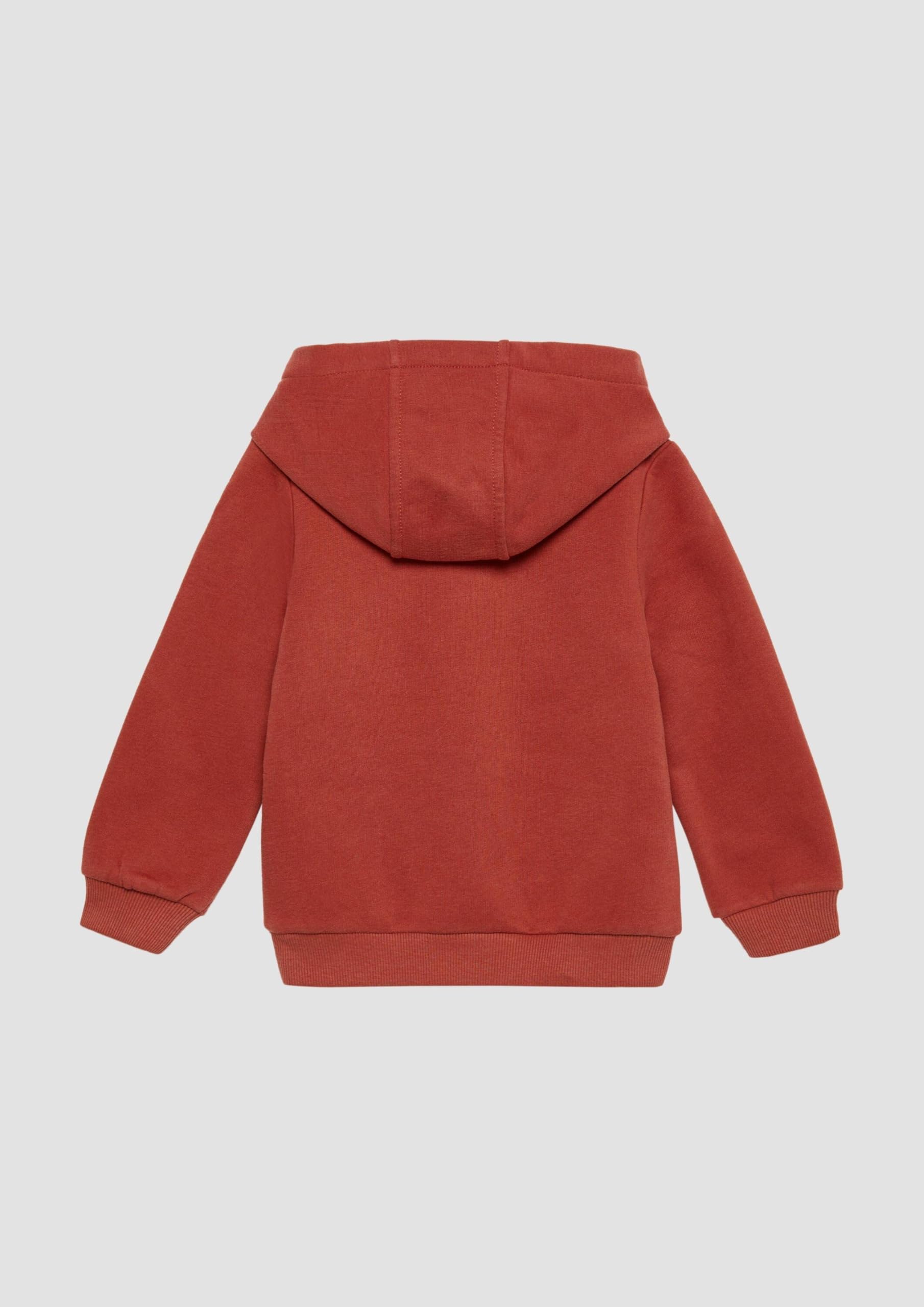 s.Oliver Red Label Kapuzen-Sweatshirt Rubinrot 128-134