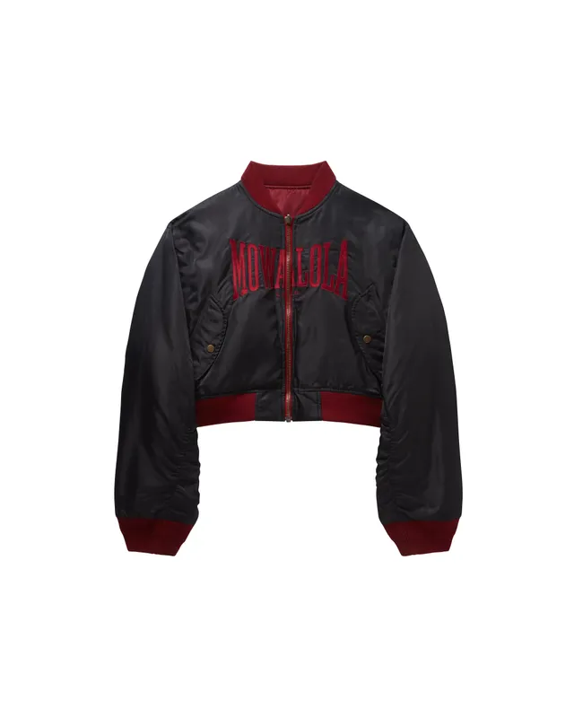 Mowalola Tyson Bomber Jacket Bomberjacke wendbar