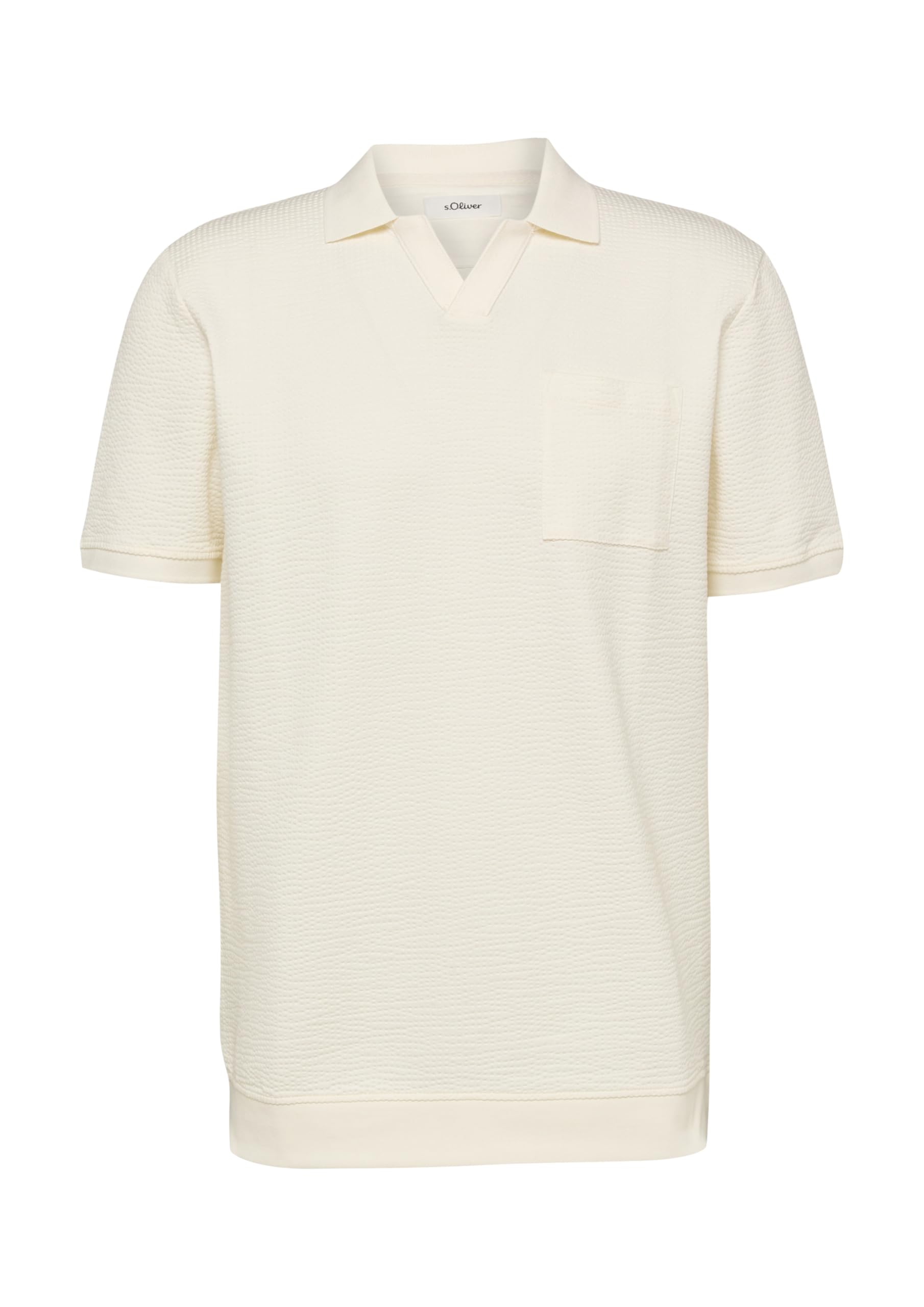 s.Oliver Junior Poloshirt Brusttasche XXL creme