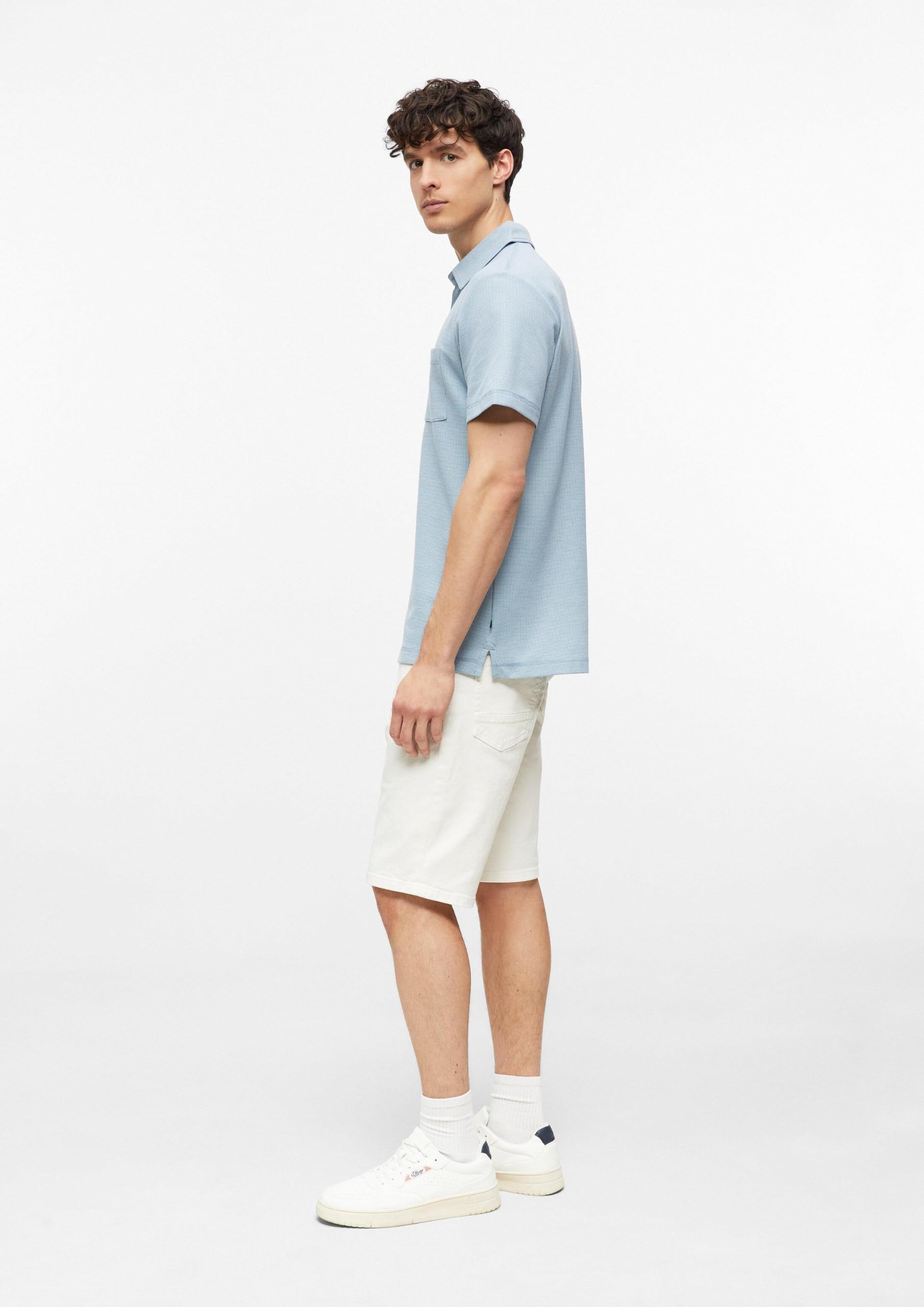 s.Oliver Herren Polo-Shirt Regular Fit Gr. XL strukturiert