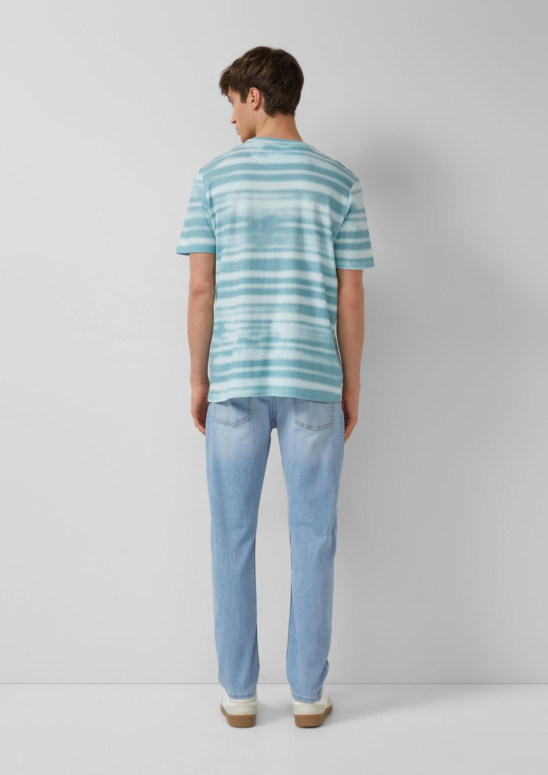 s.Oliver Junior T-Shirt Leinenmix All-Over-Print XXL
