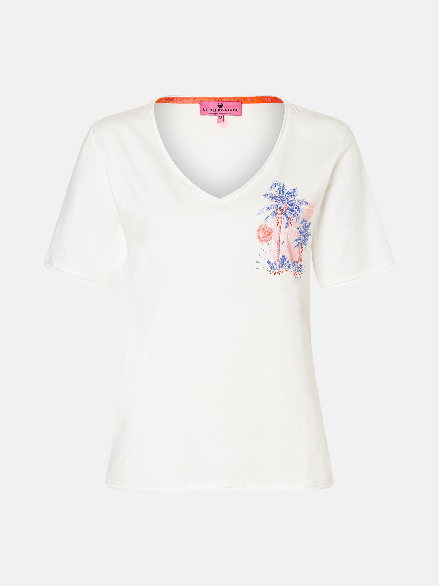 Lieblingsstück VictoriaL T-Shirt Baumwolle offwhite