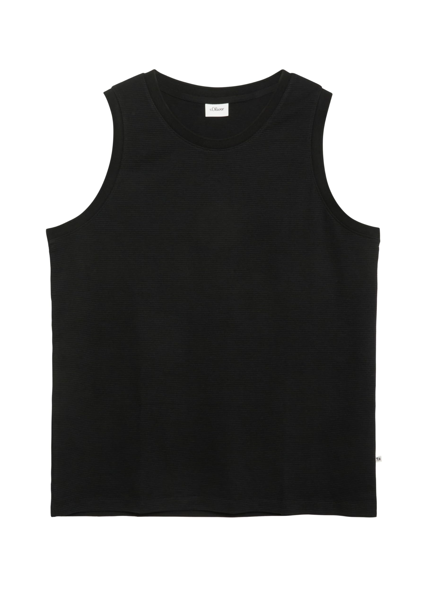 s.Oliver Junior Big Size Tank Top Jacquard schwarz 9999