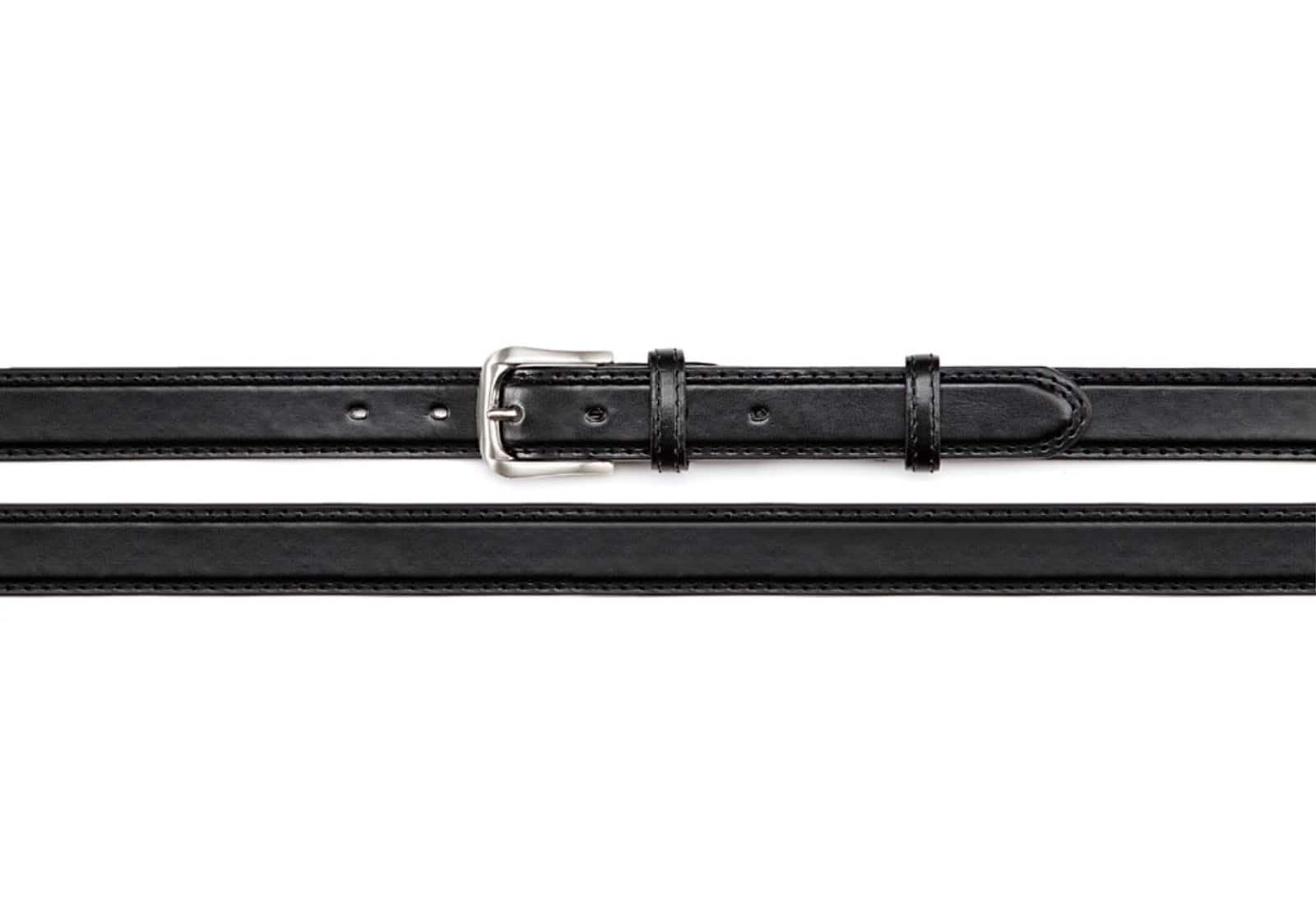 BEZLIT Herren Echtleder-Gürtel 3 cm Schwarz Größe 105