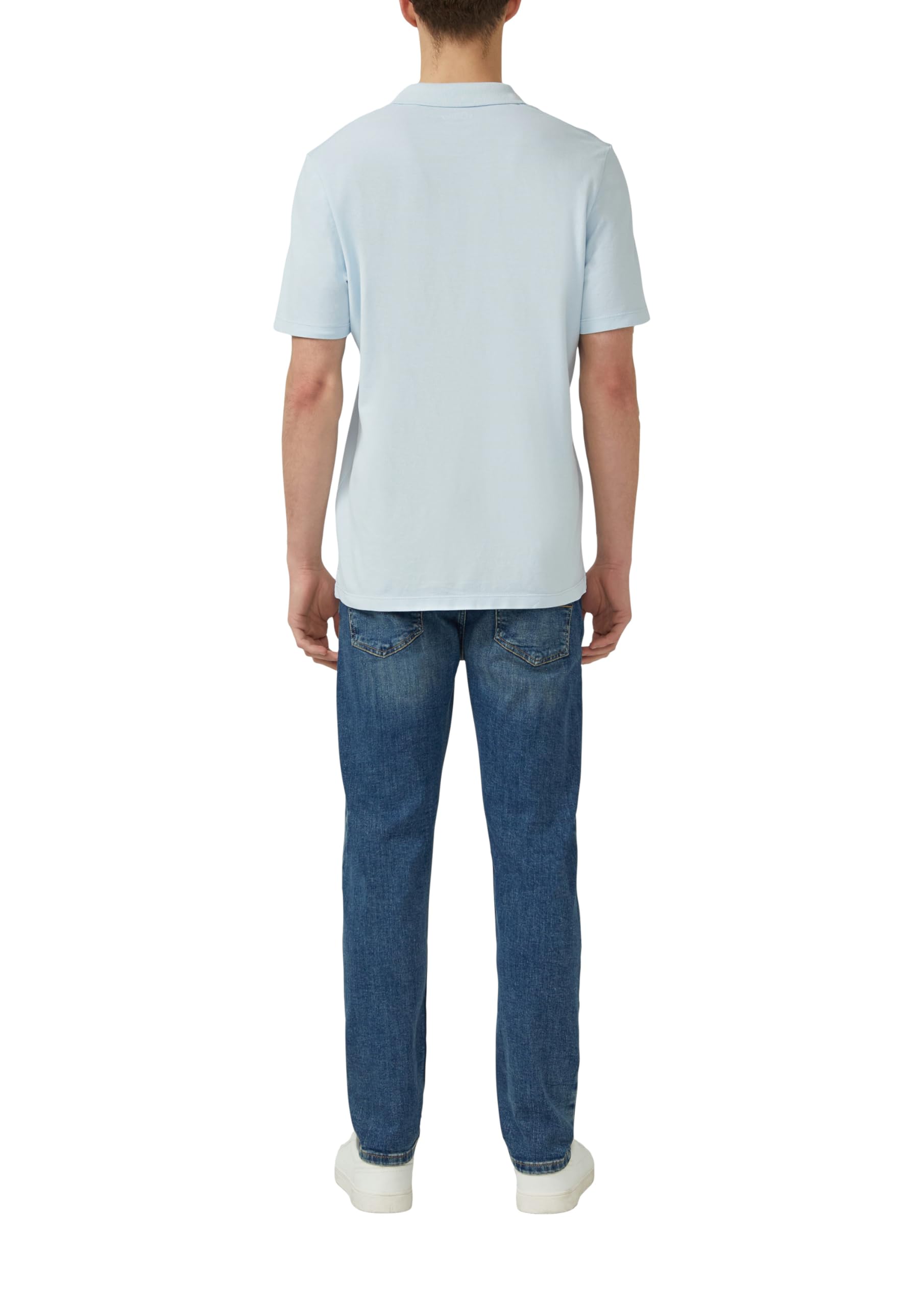 s.Oliver Junior Poloshirt Baumwoll-Piqué Garment Dye