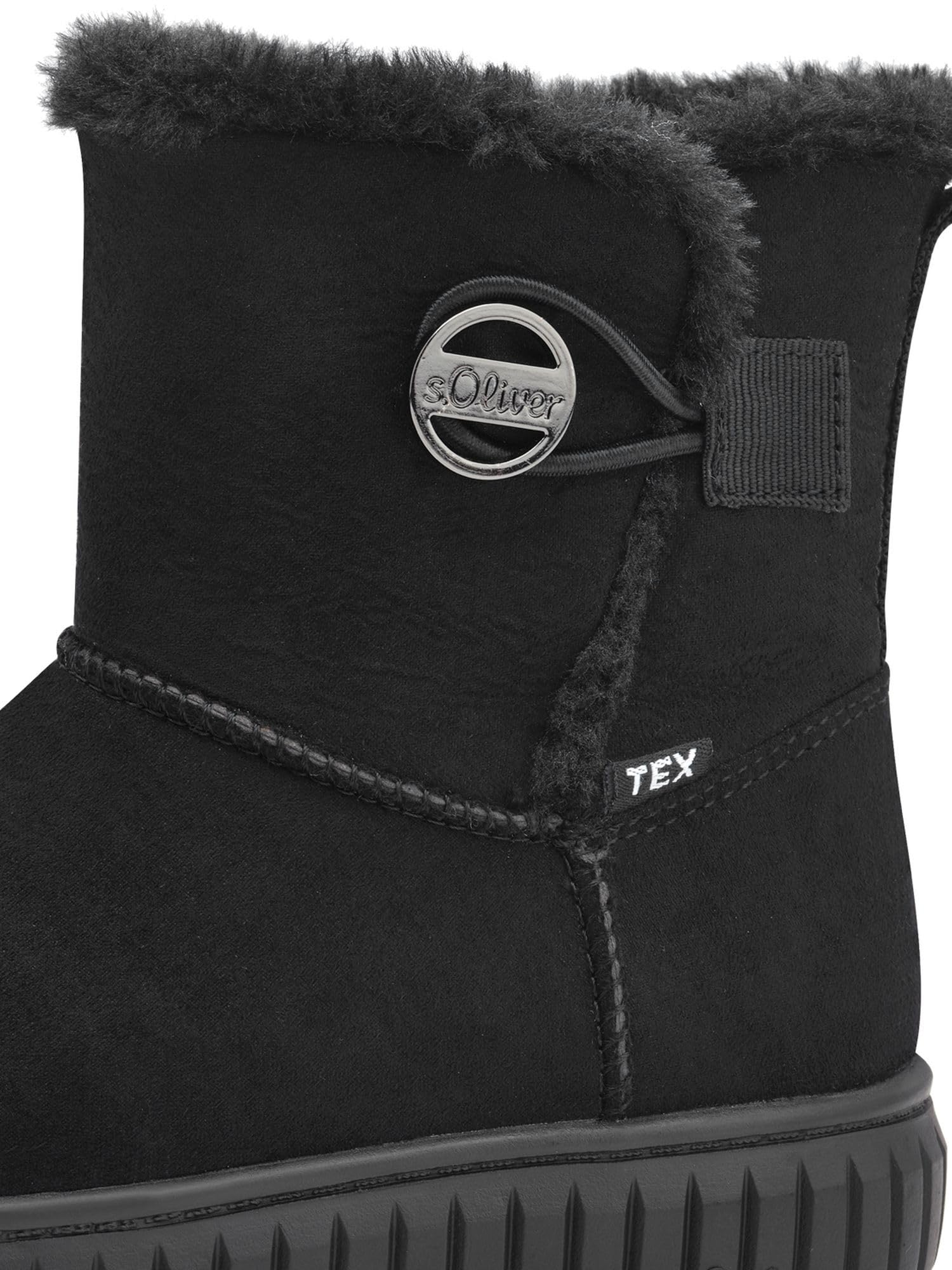 s.Oliver WL Boot 5-46302-43 Winterstiefel 32 Schwarz gefüttert