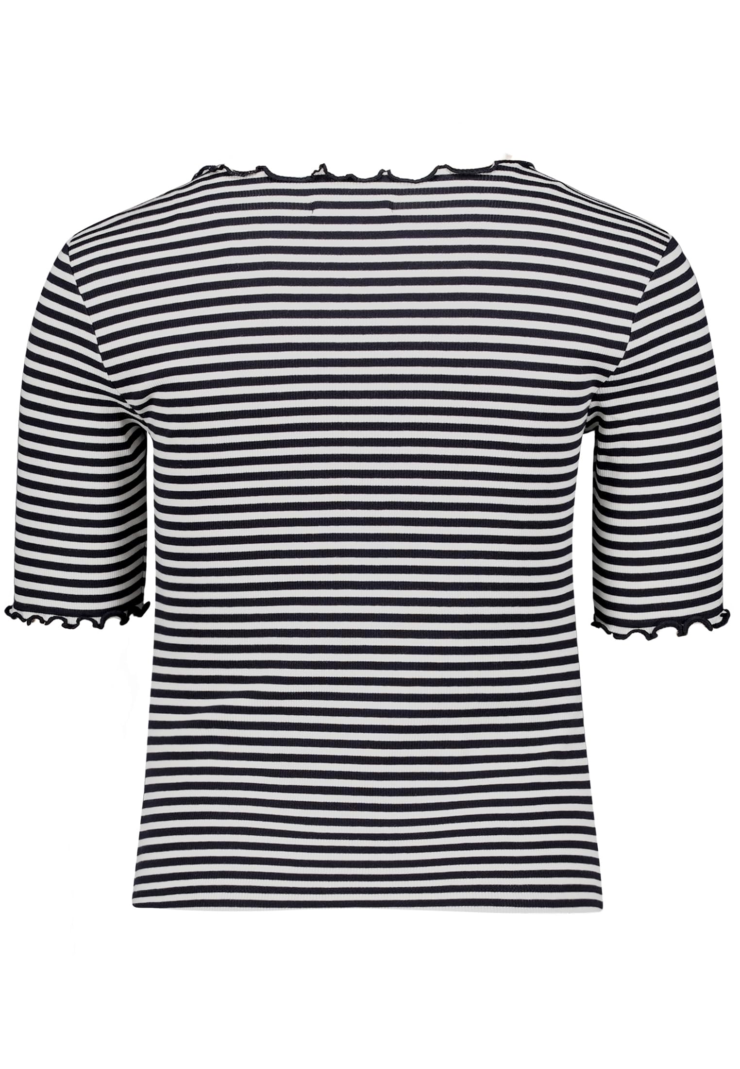 zero Shirt Kurz 1/2 Arm Shirt Herzausschnitt Bio-Baumwolle