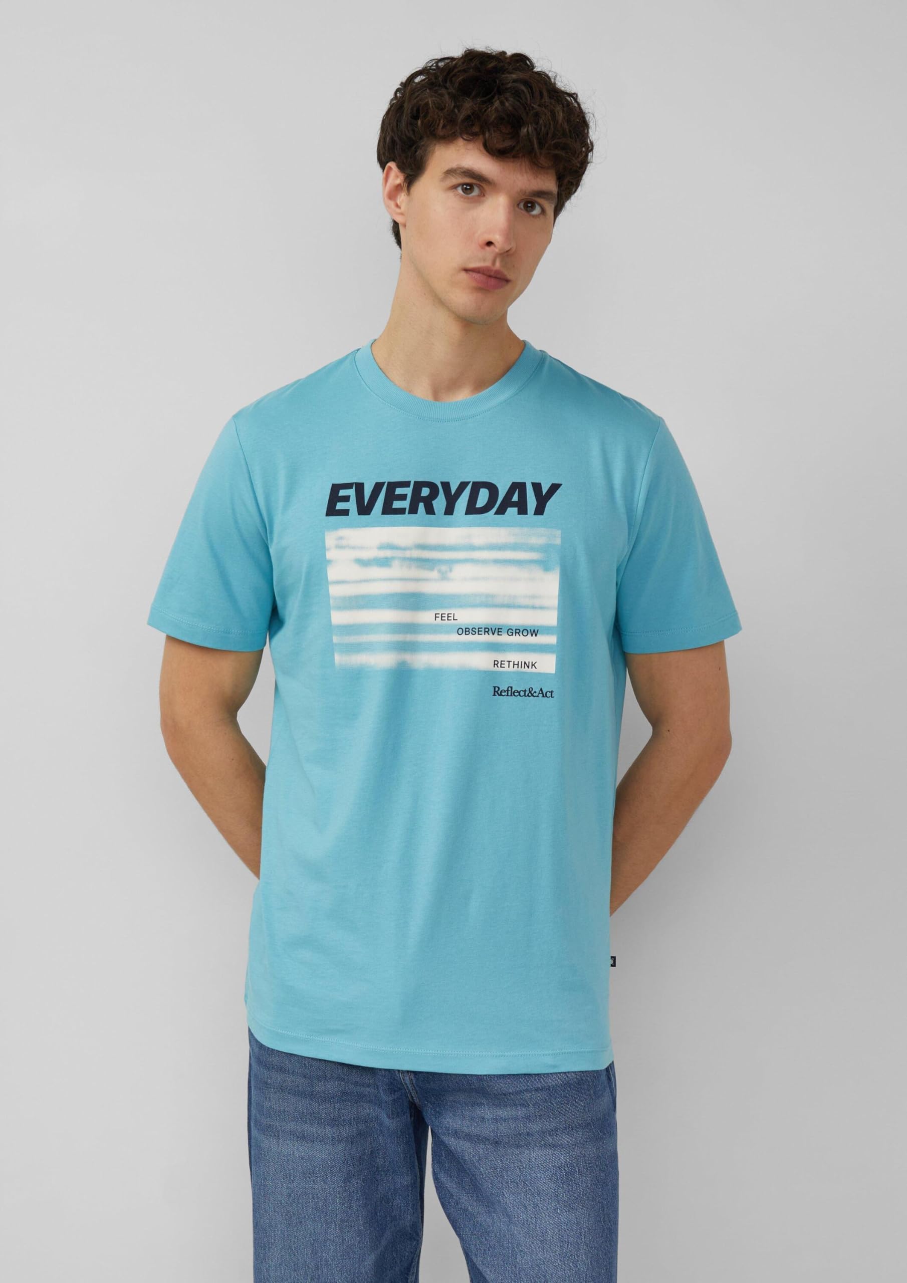 s.Oliver Junior T-Shirt Baumwolljersey Frontprint Regular