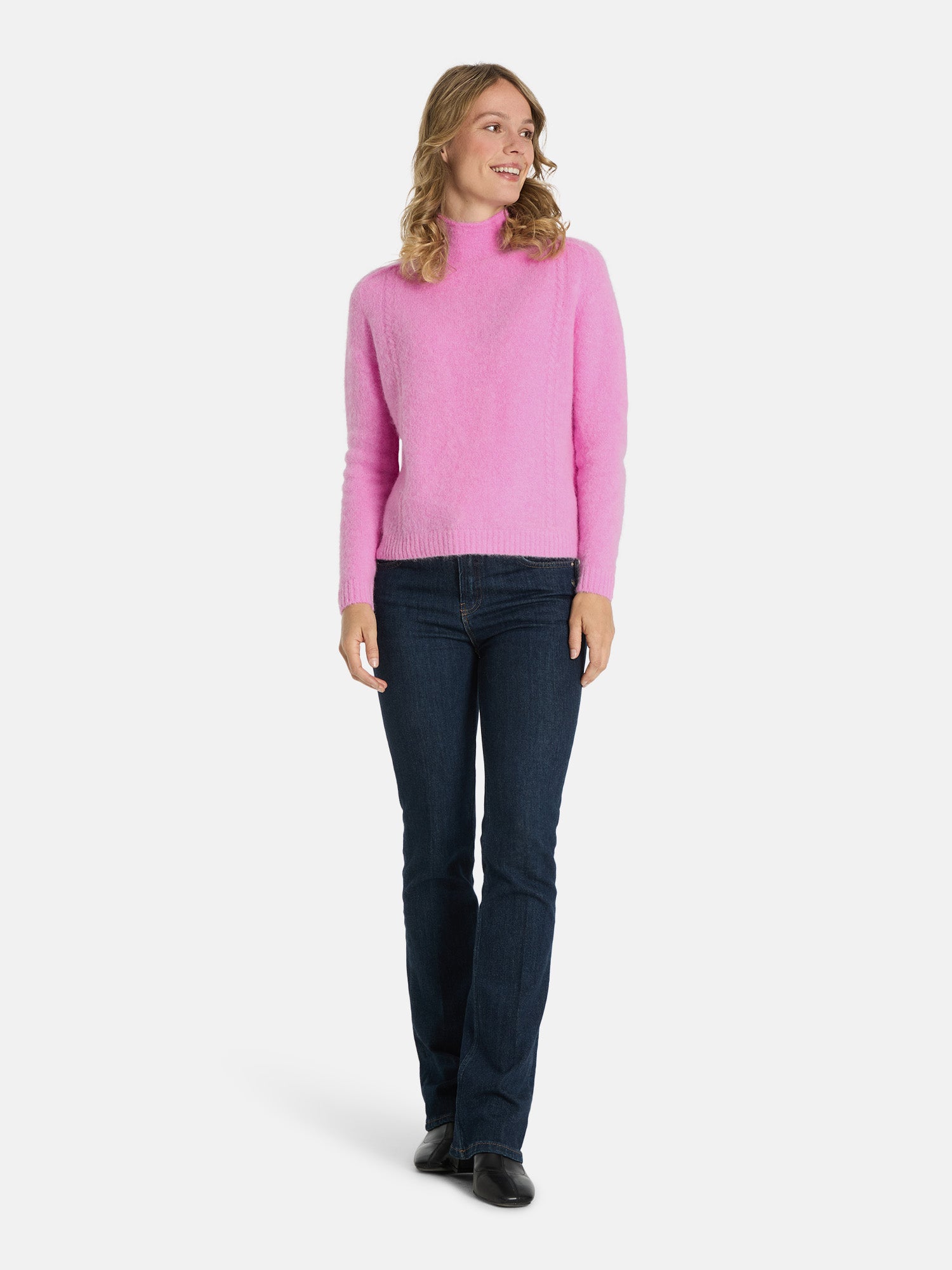 Lieblingsstück BettaL Pullover Alpakamix Zopfmuster