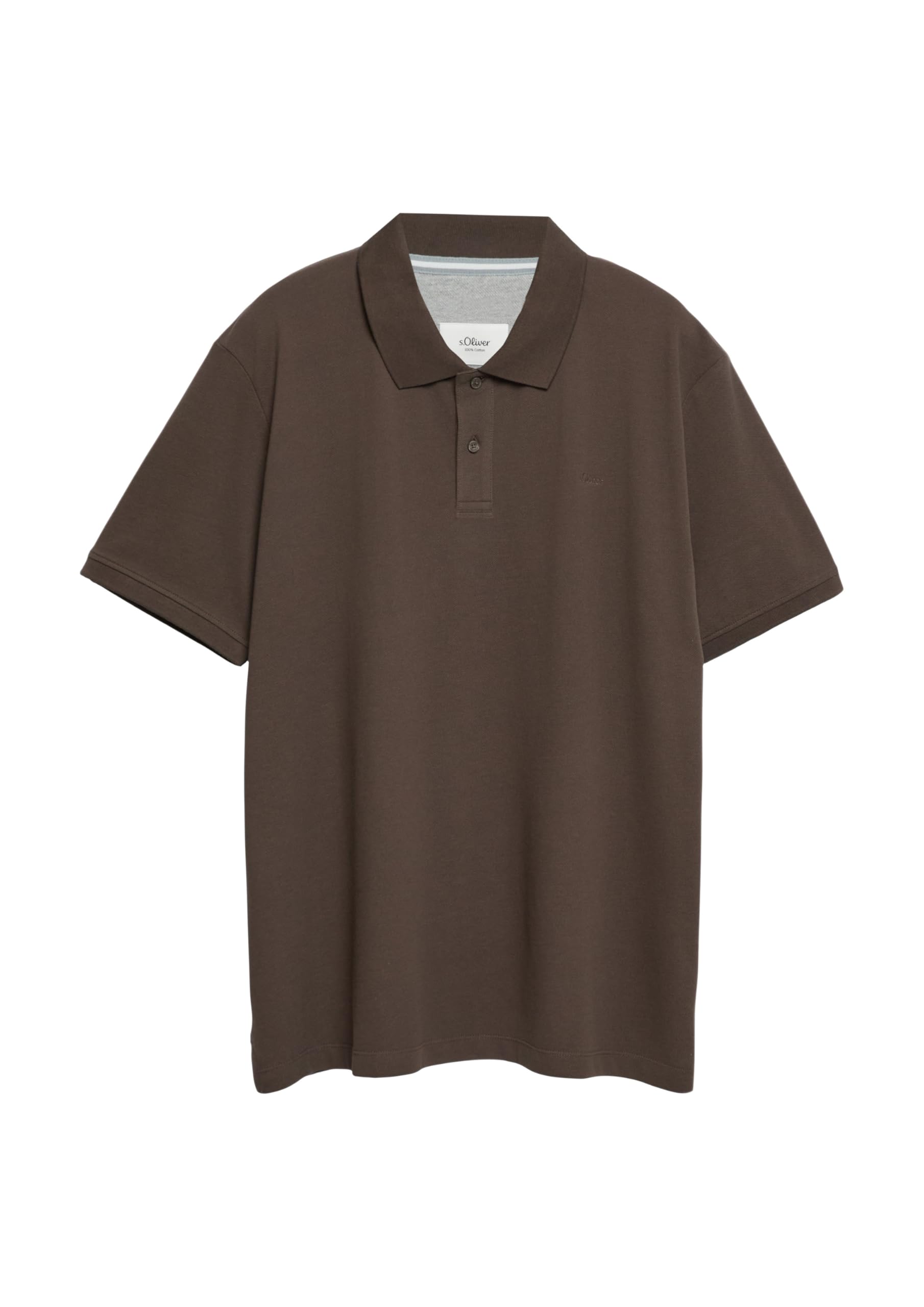 s.Oliver Junior Baumwollpiqué Poloshirt Logo-Stickerei